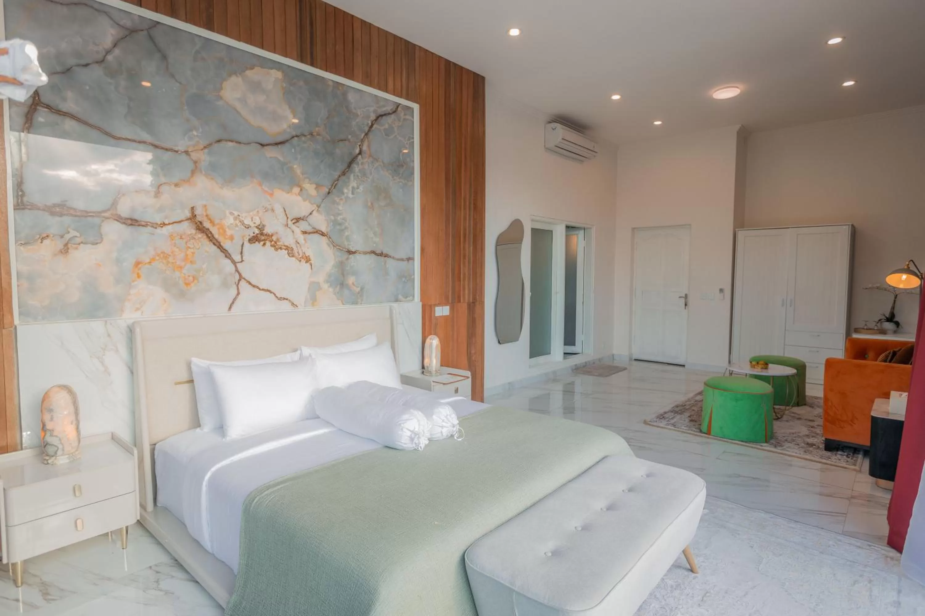 Bed in Villa Cella Bella Ubud