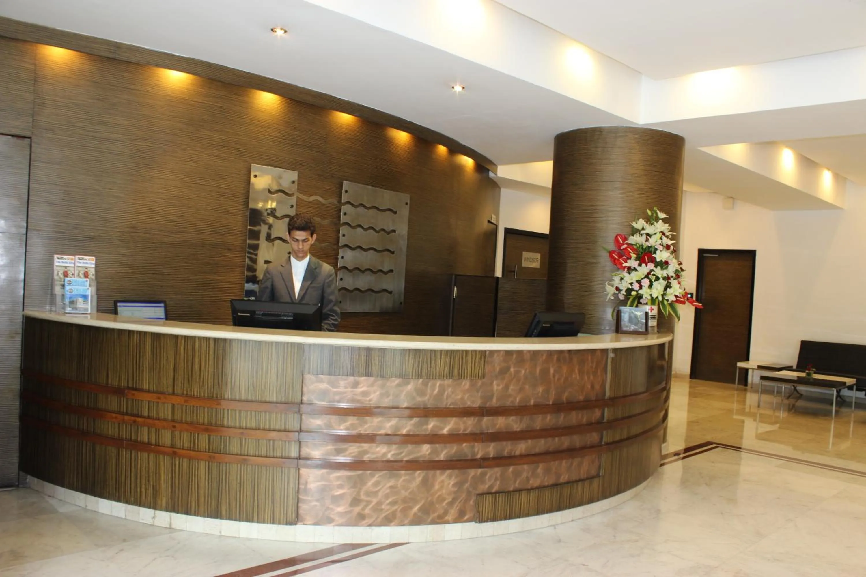 Lobby or reception in The Hans, New Delhi