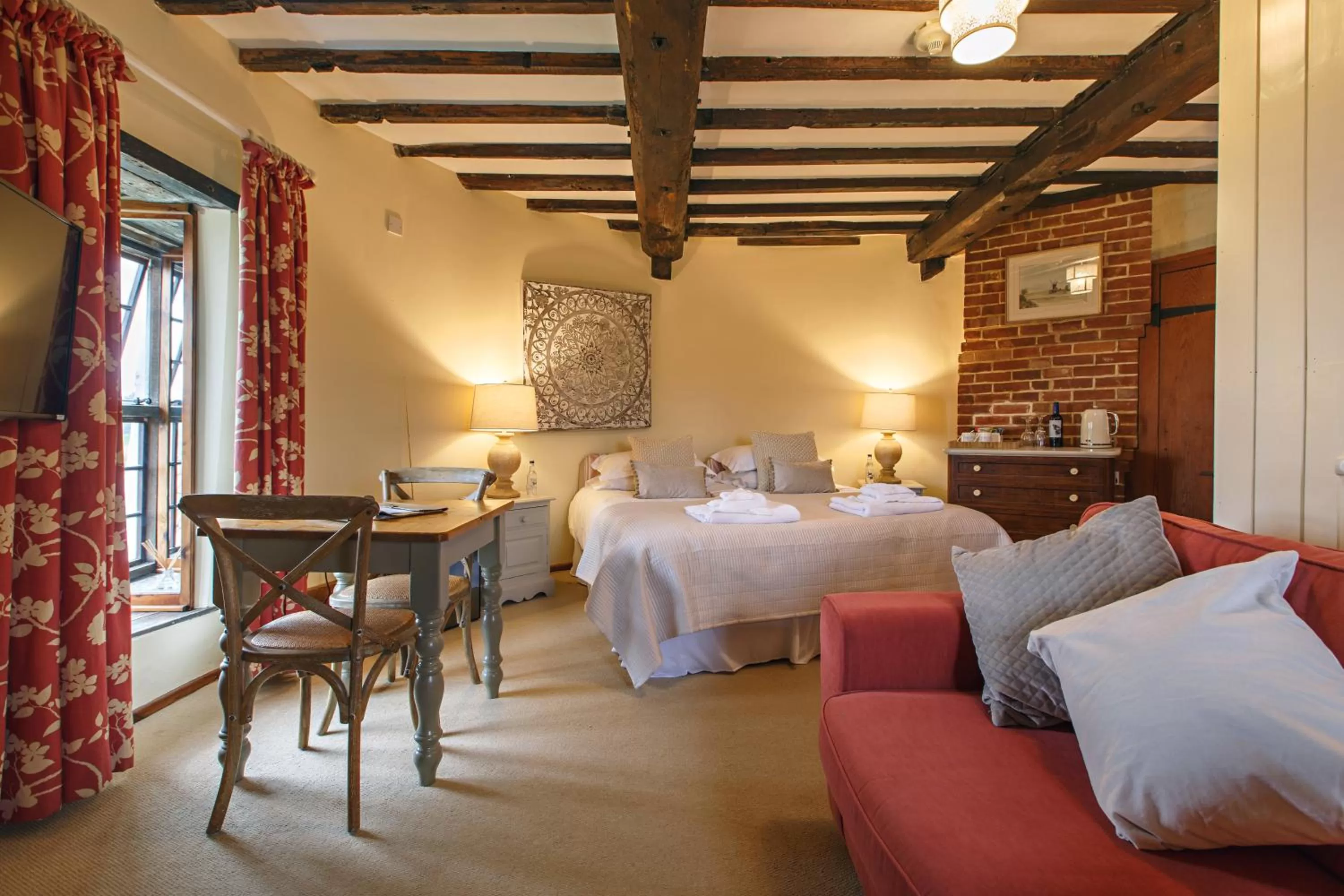Bedroom in Cley Windmill