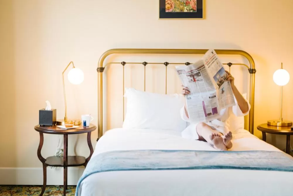 Bed in Belvada Hotel