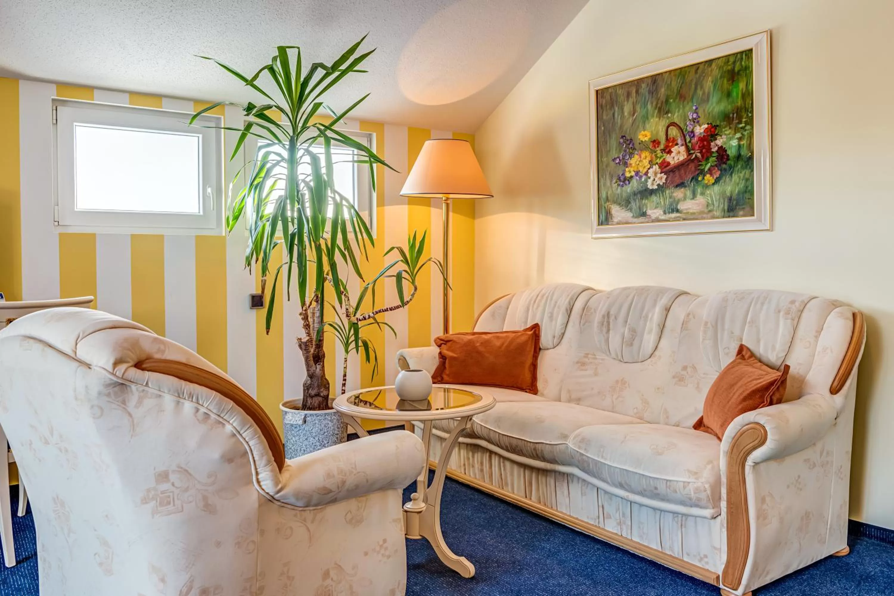 Living room, Seating Area in Hotel & Pension Traumblick