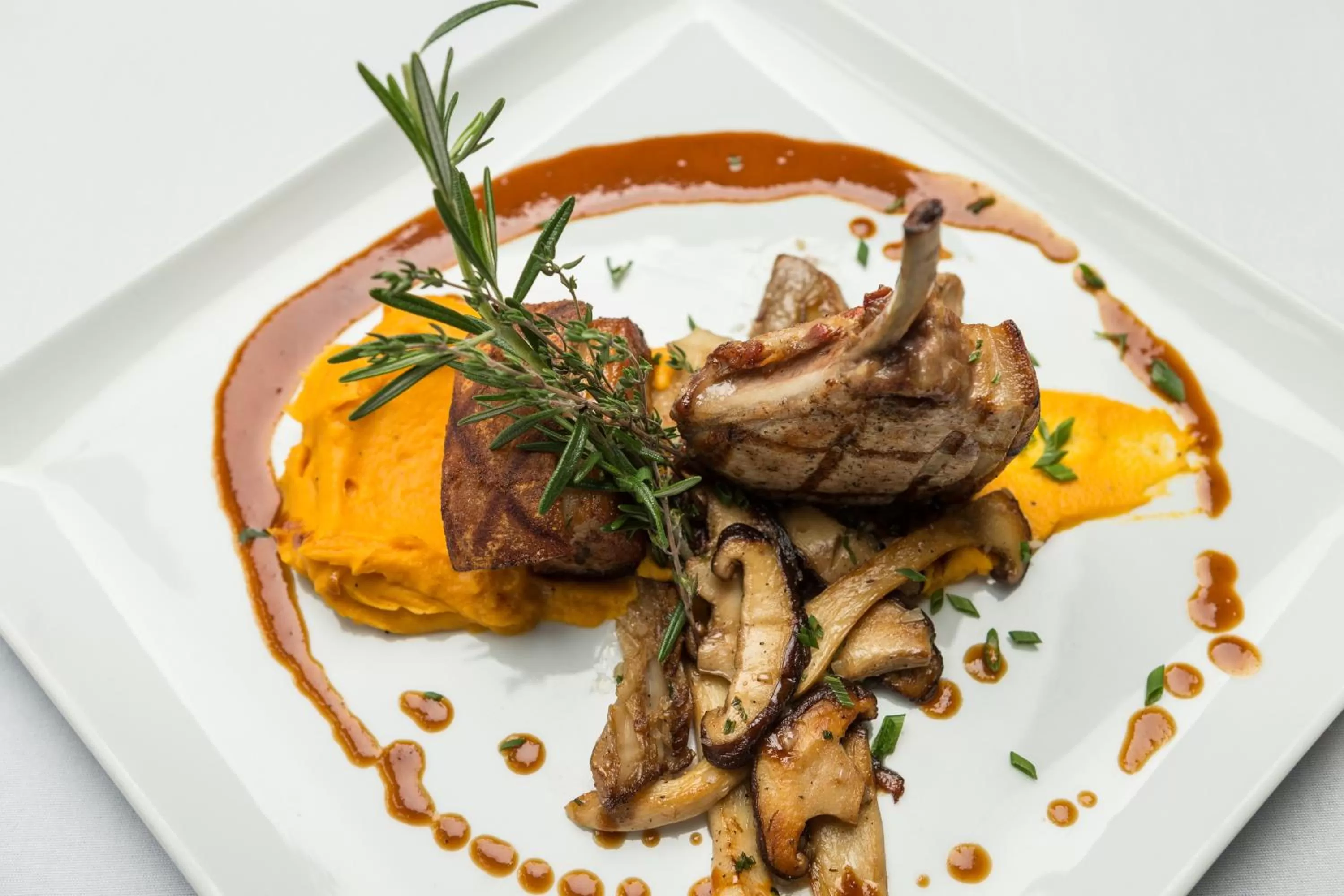 Food close-up in Le Grand Lodge Mont Tremblant