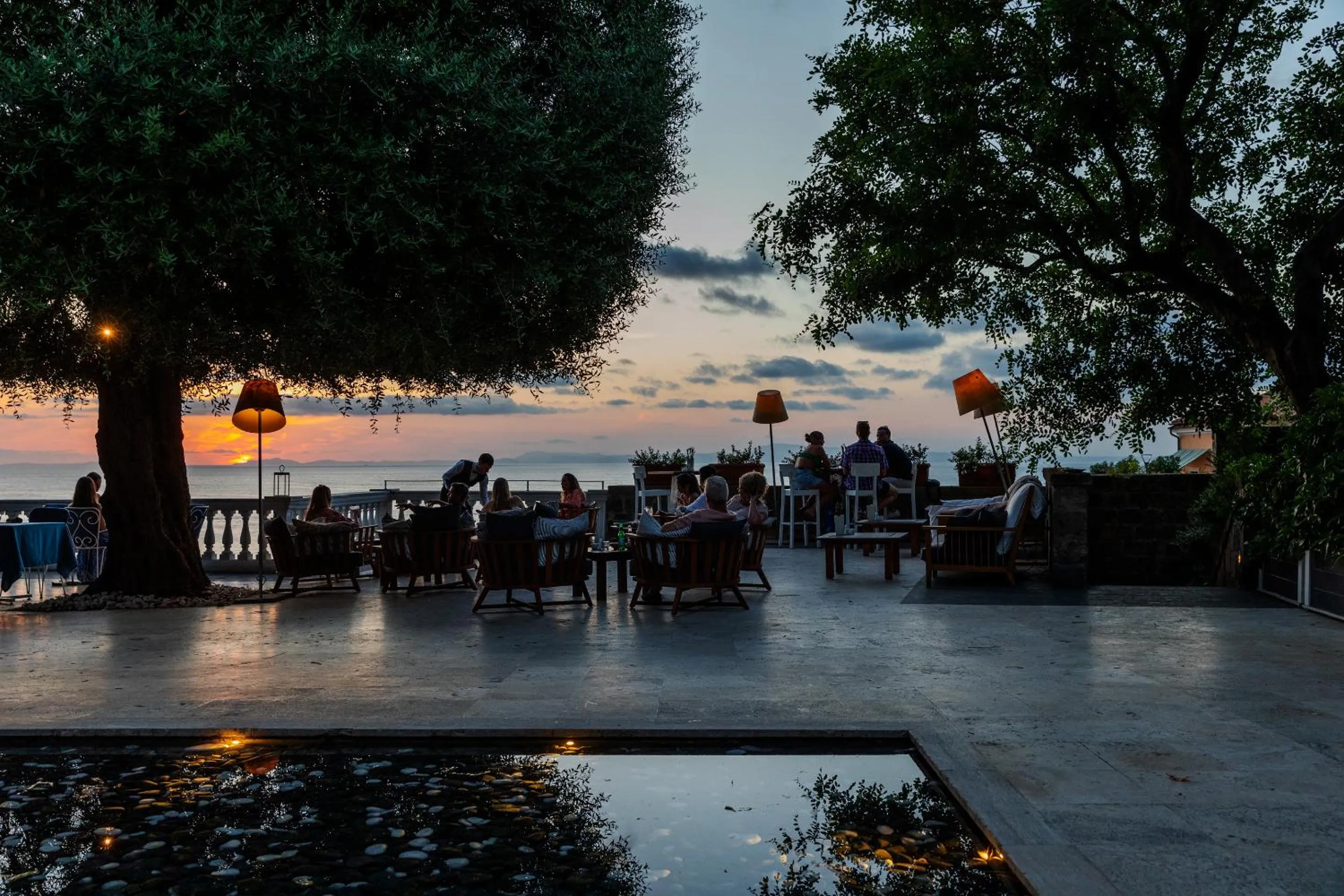 Lounge or bar in Grand Hotel Cocumella