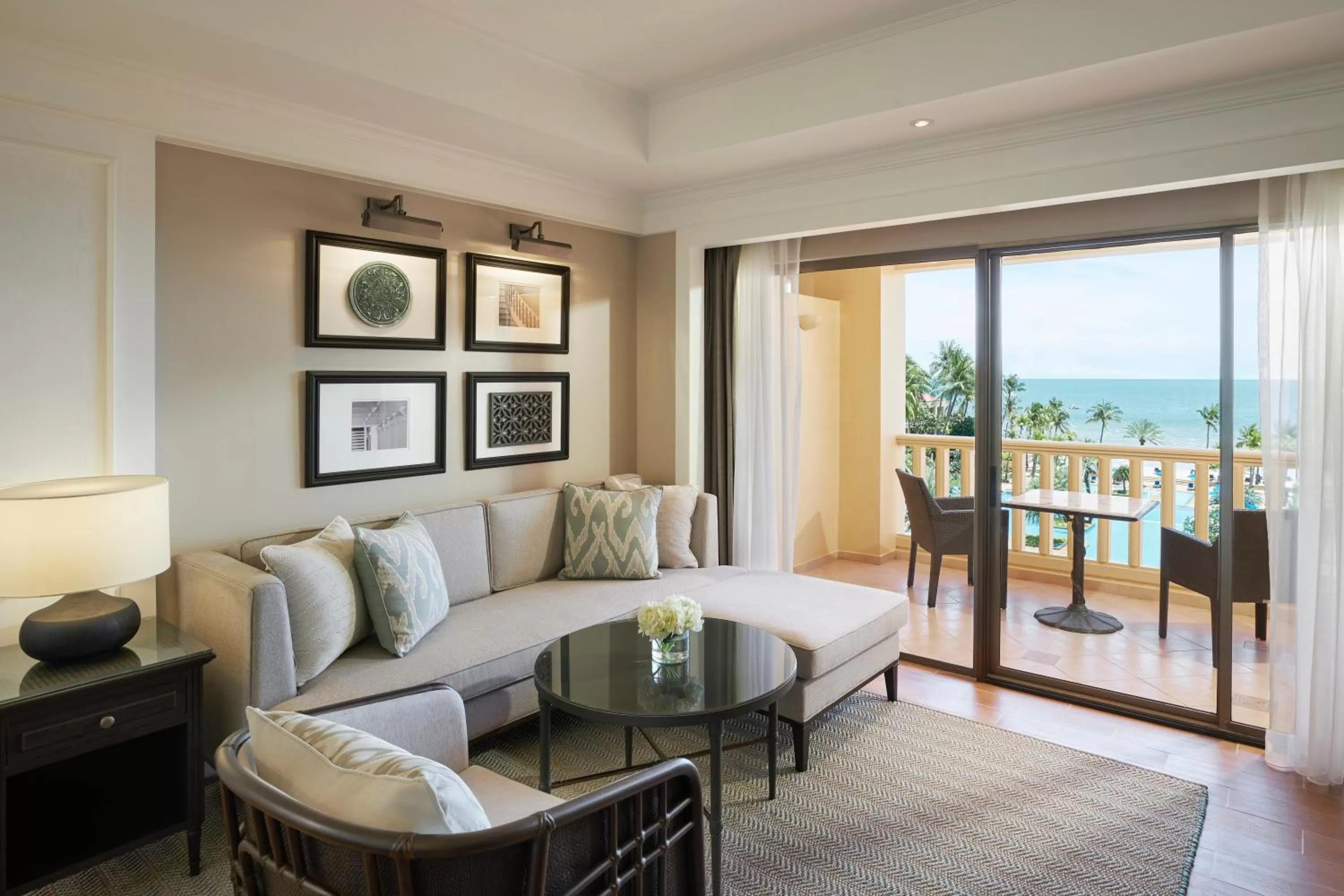 Living room in Dusit Thani Hua Hin