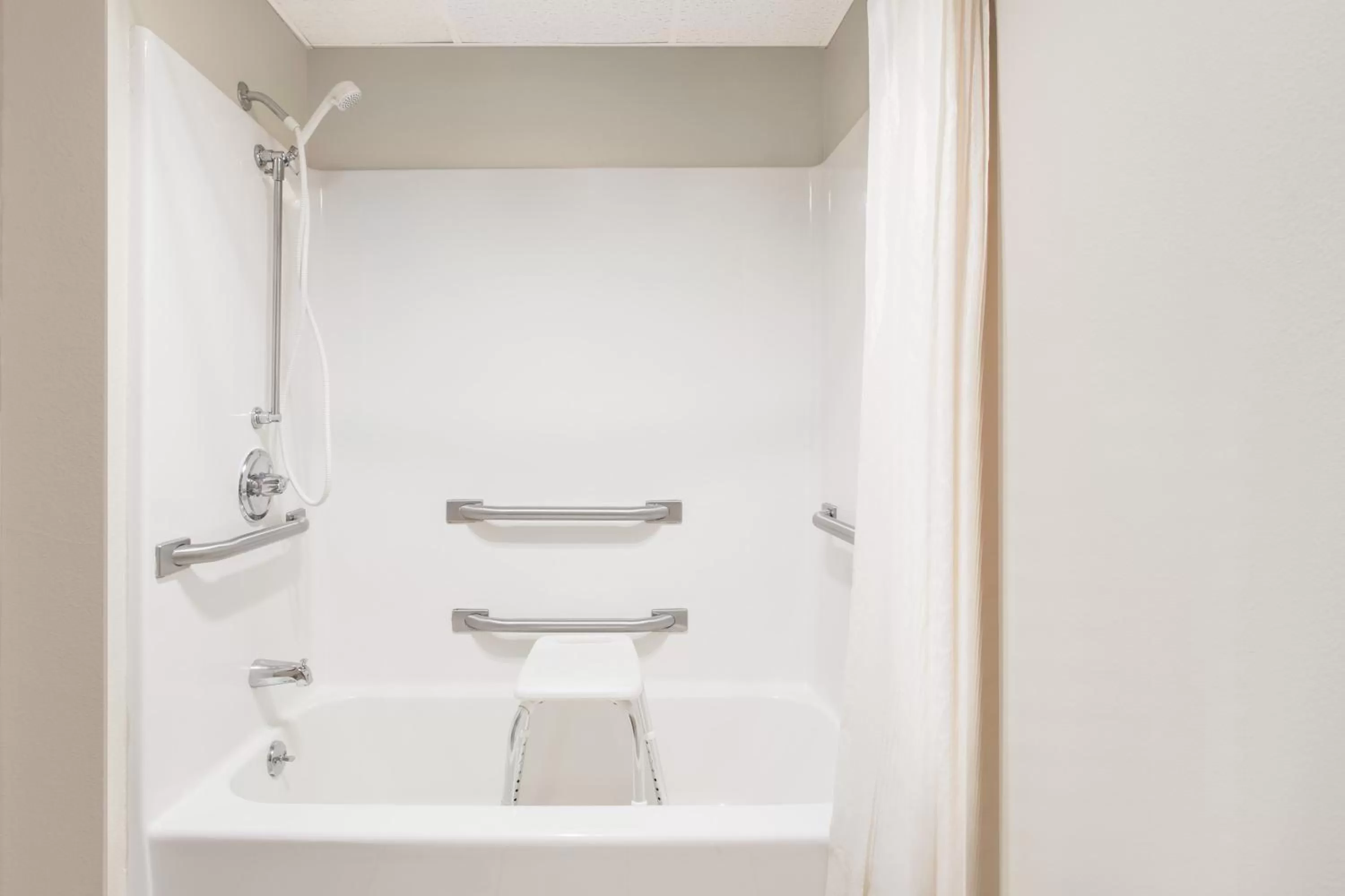 Bathroom in Super 8 by Wyndham Waverly