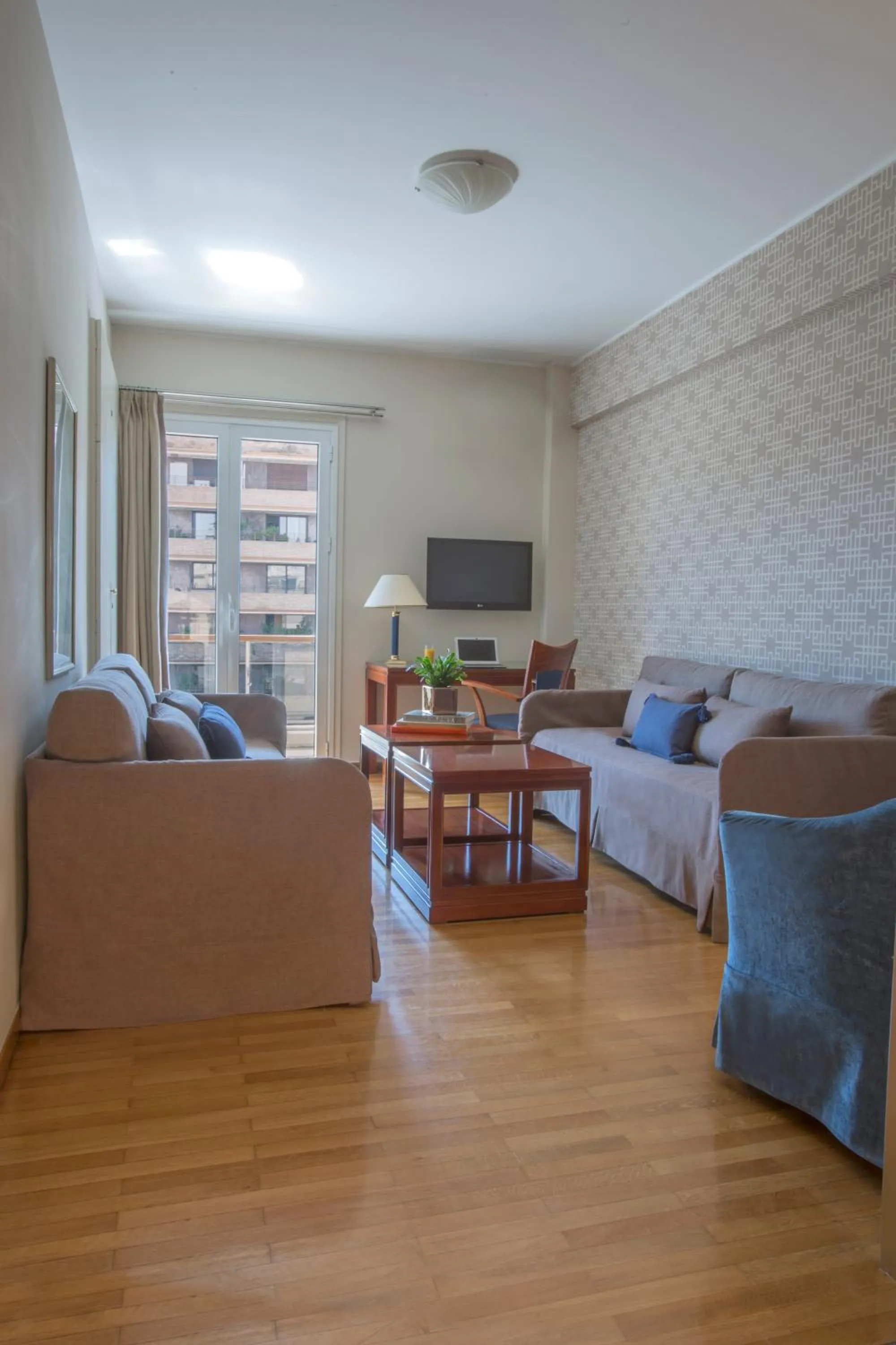 Living room, Bed in Delice Hotel - Family Apartments