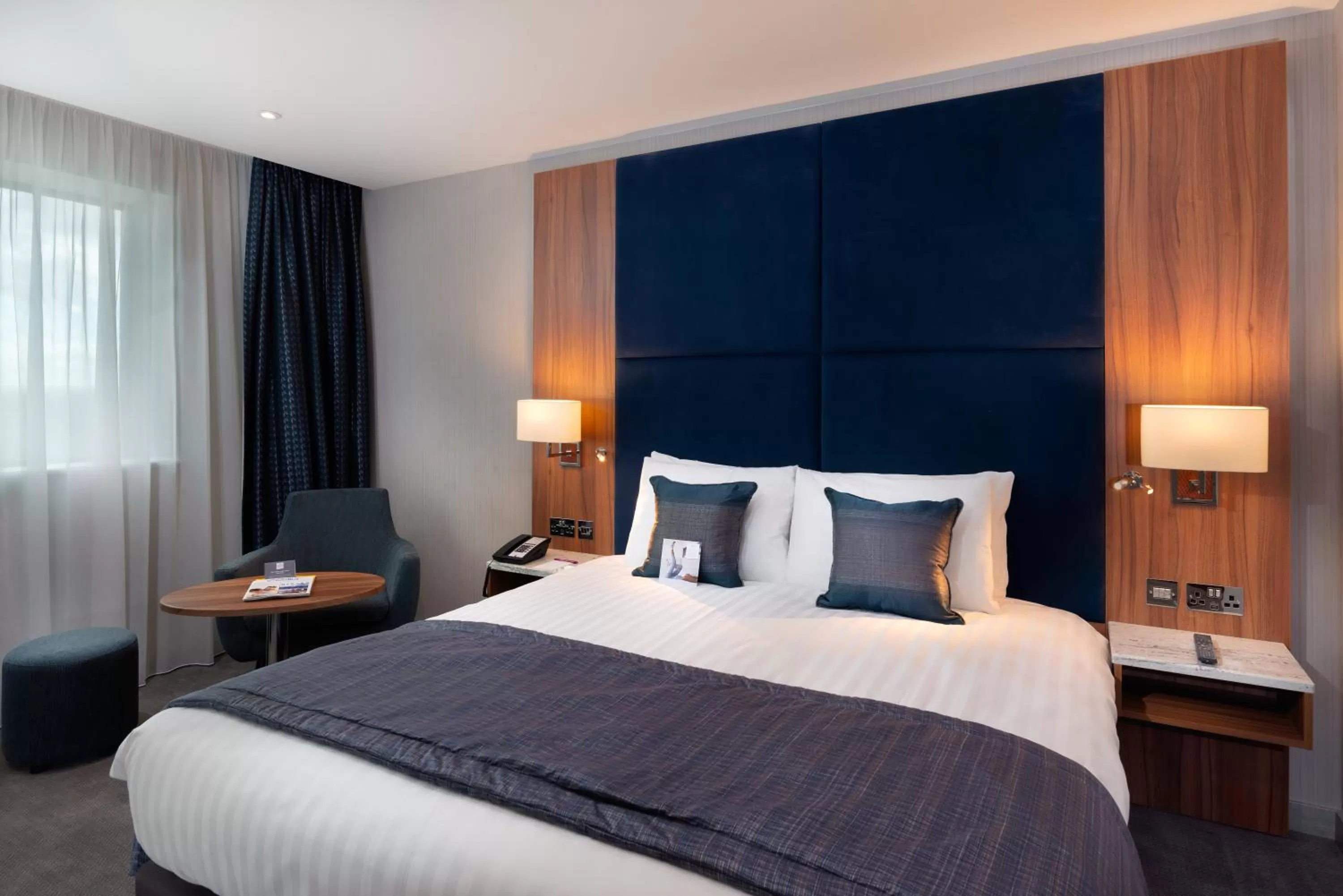 Bed in Crowne Plaza London Heathrow T4 by IHG