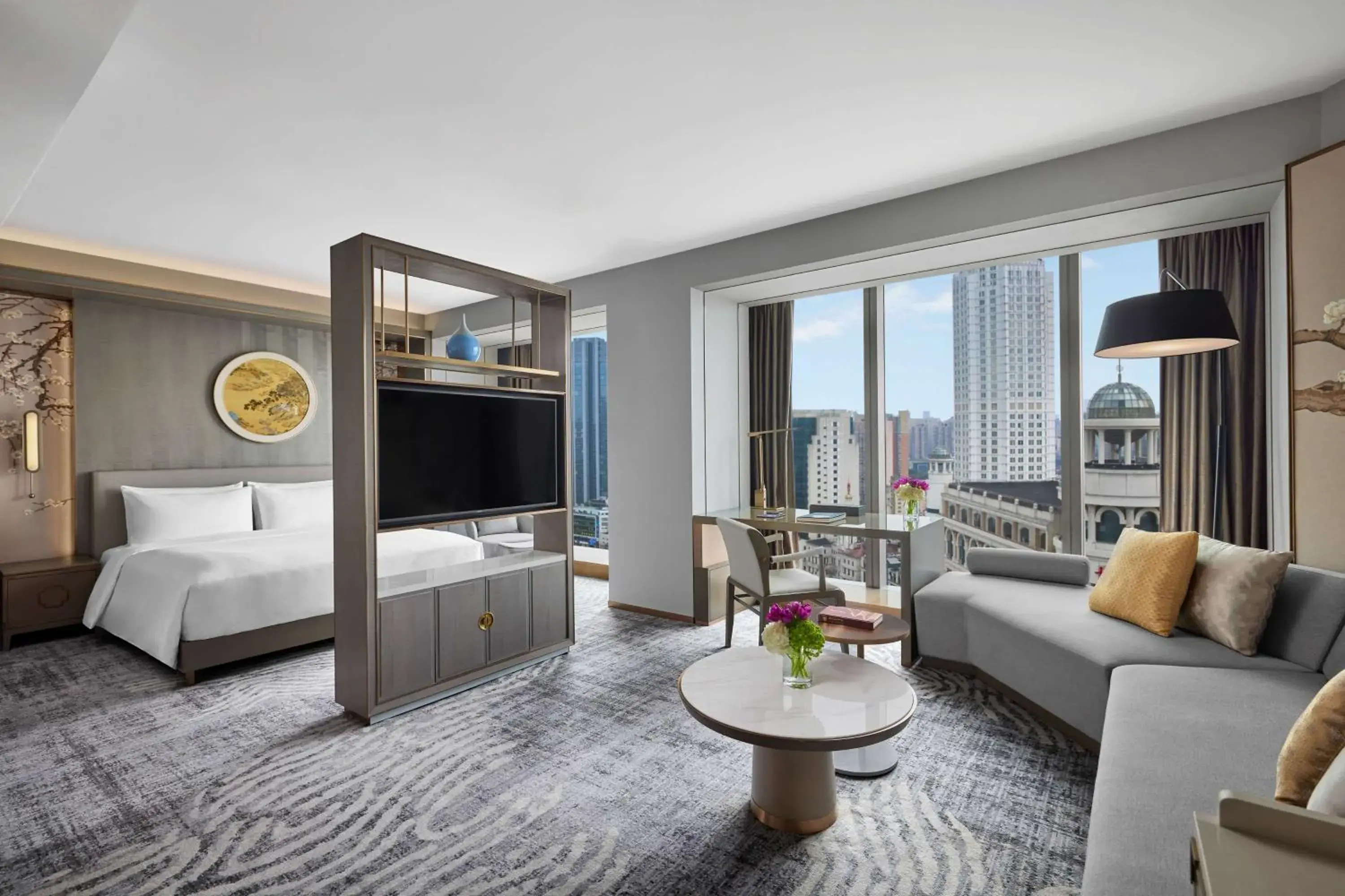 Premium King Room in Conrad Shanghai Premium King Room in Conrad Shanghai