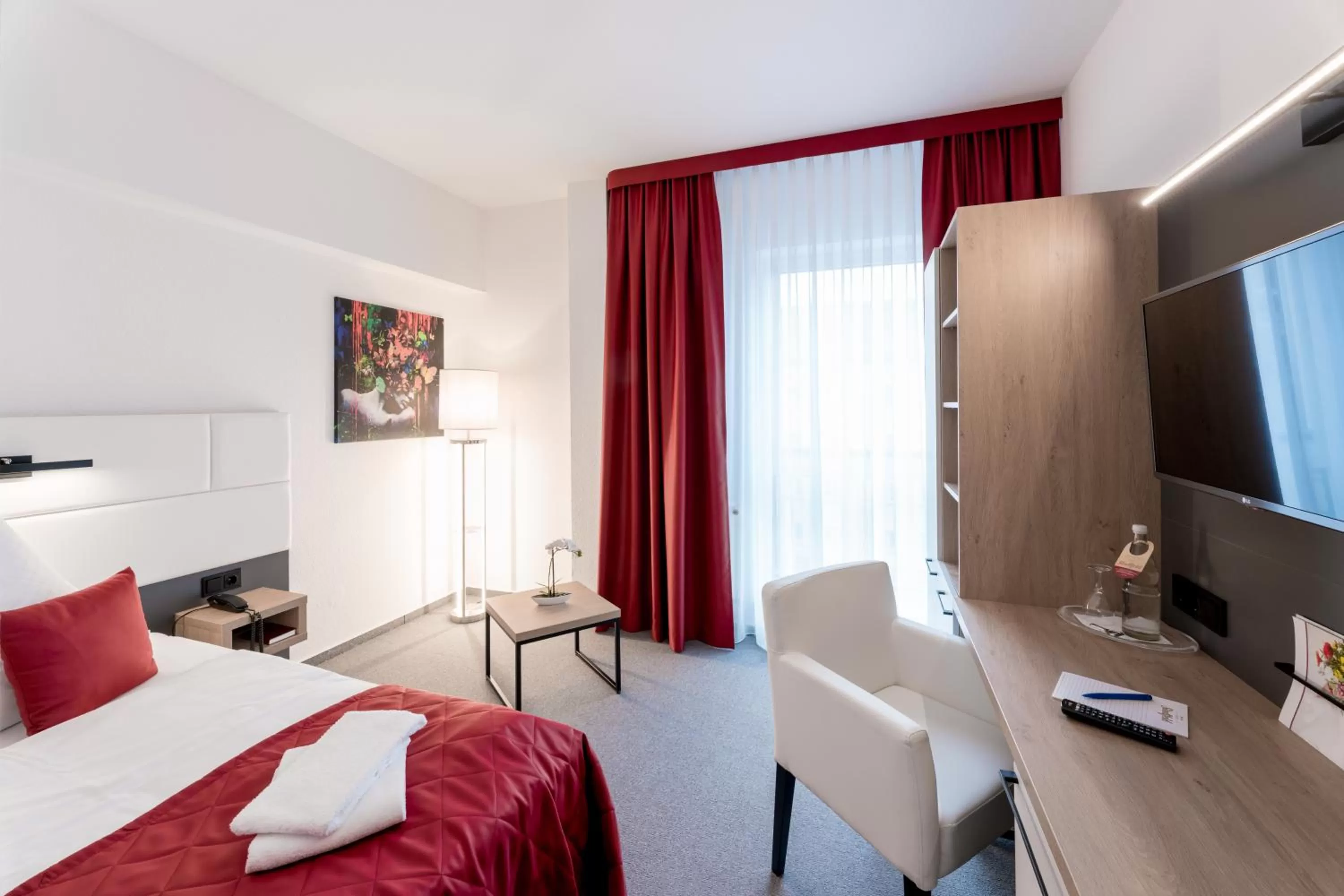 TV and multimedia, Bed in Hotel Stadtfeld