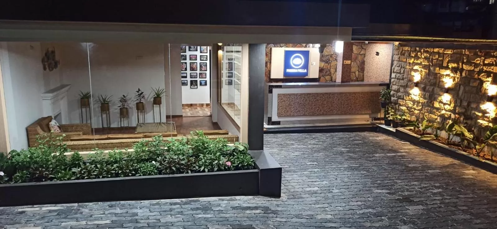 Facade/entrance in PHIBHA VILLA