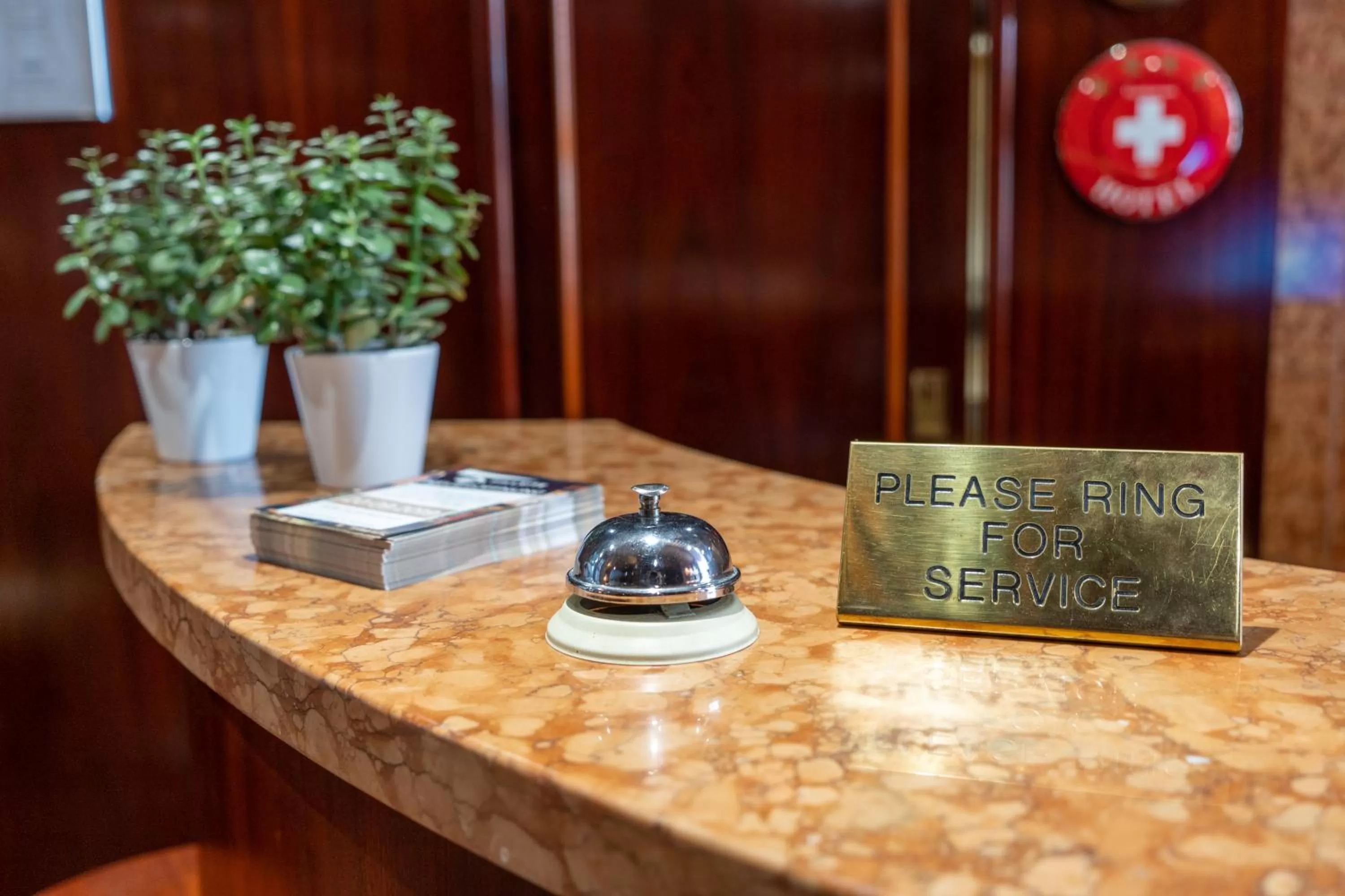 Lobby or reception in Hillsite Smart Hotel Flims