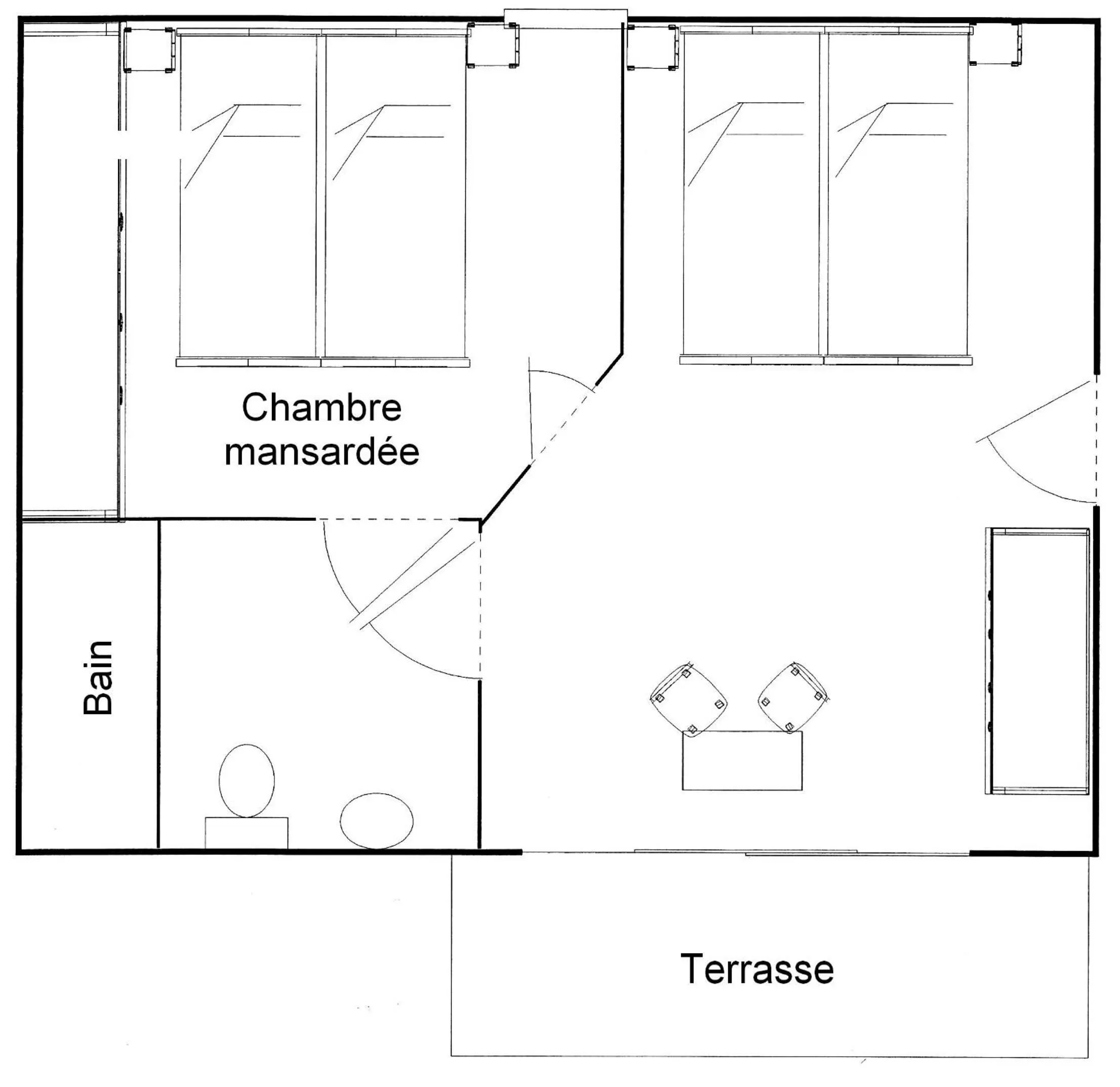Floor plan in Beaulieu