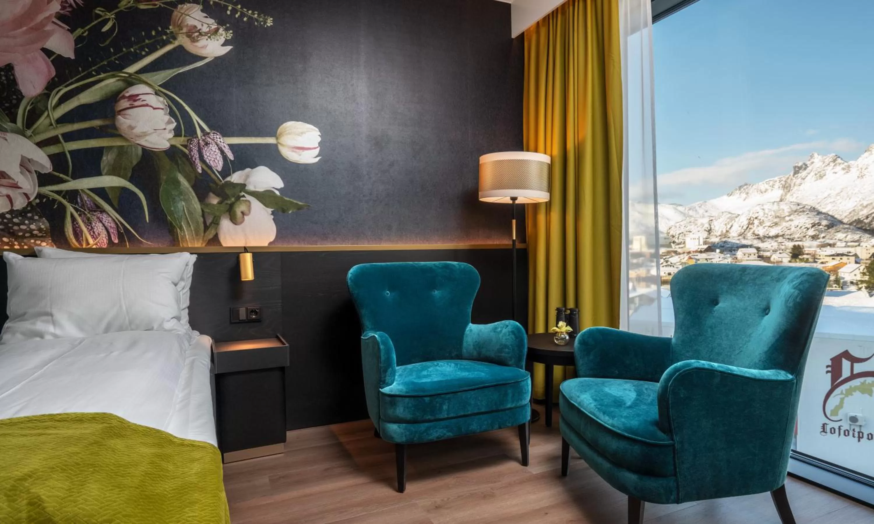 Bed in Thon Hotel Svolvær