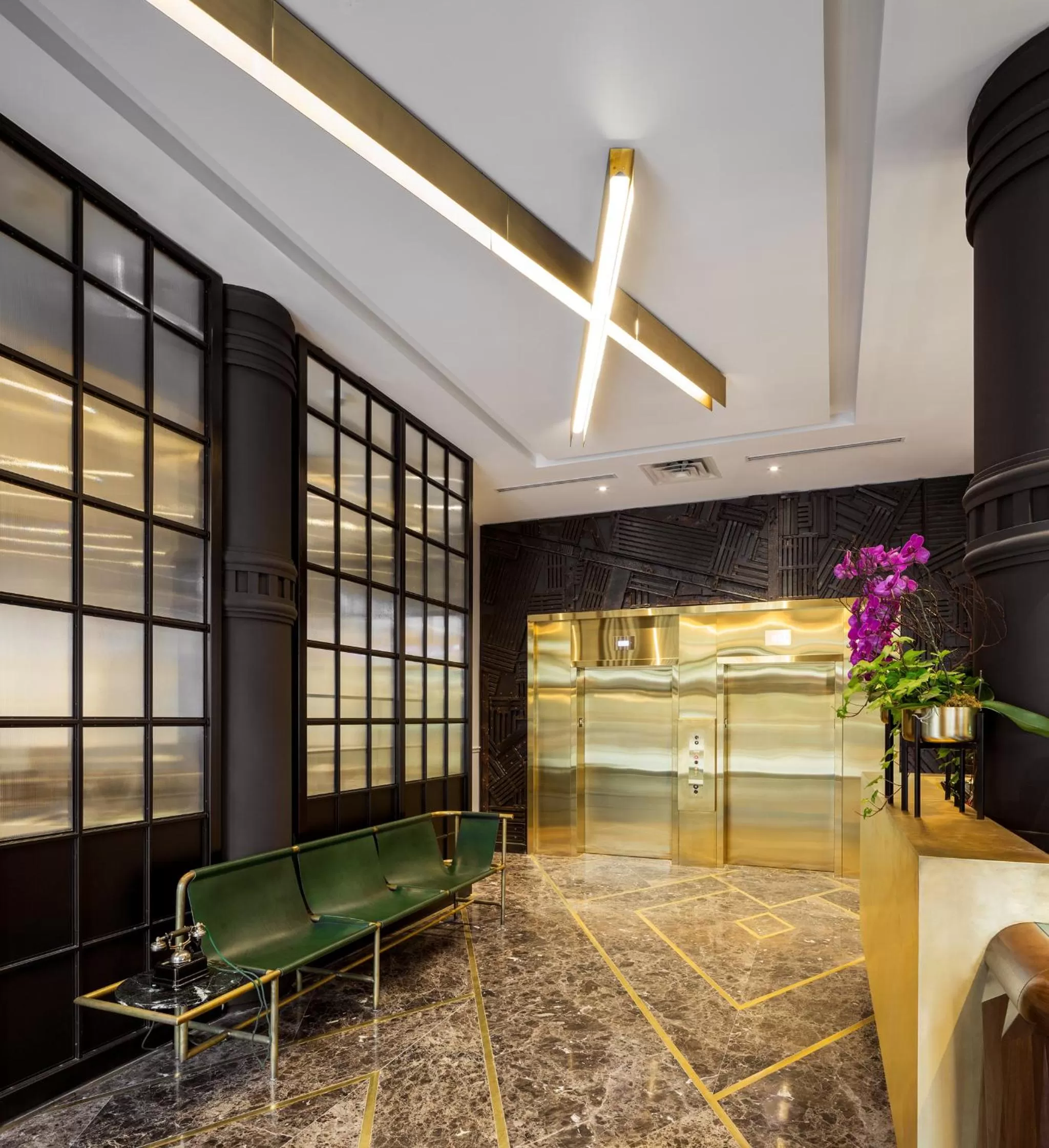 Lobby or reception in The Broadview Hotel