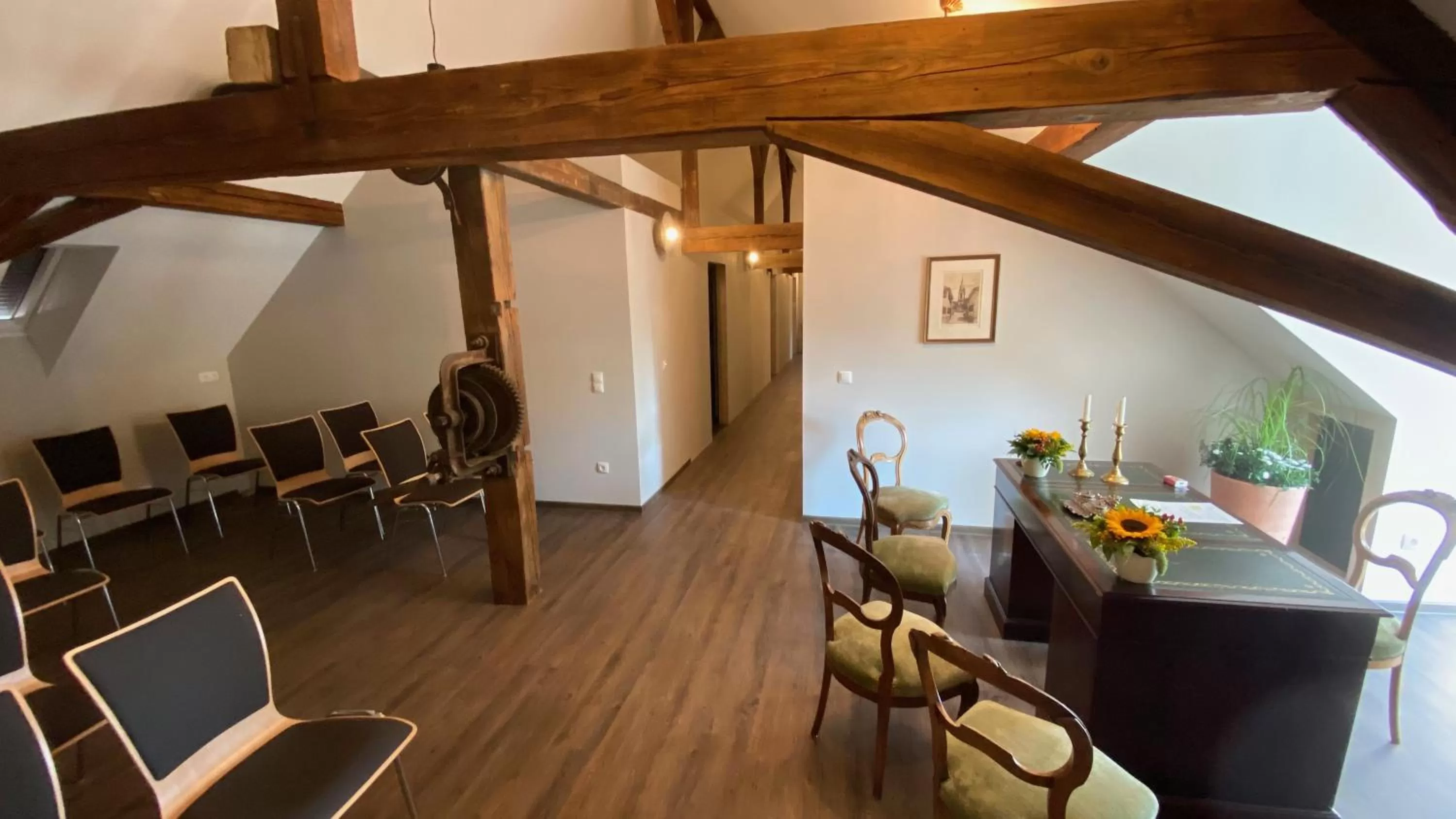 Landmark view, Dining Area in BürgerhausLöwen