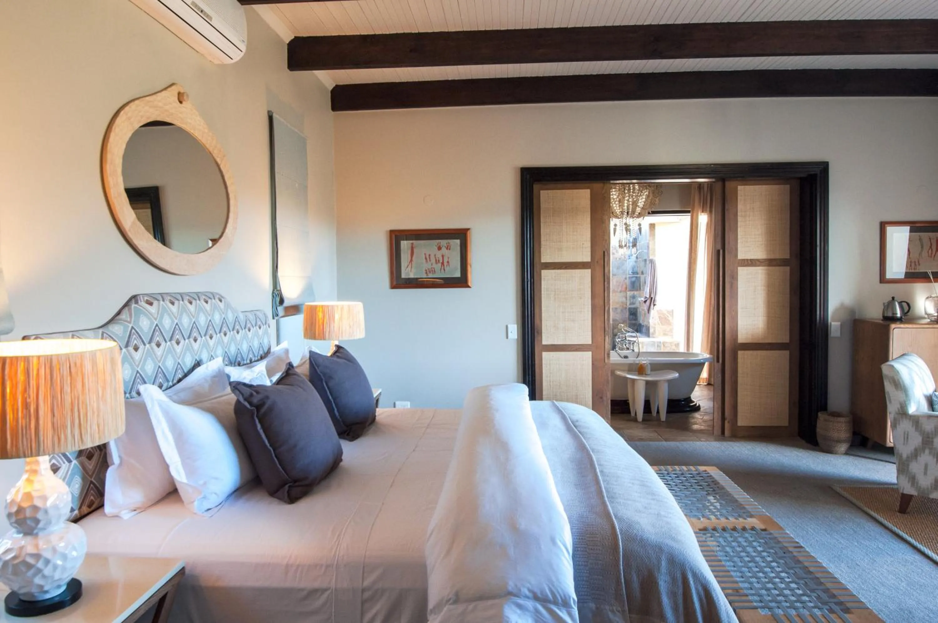 Bedroom in Sanbona Wildlife Reserve