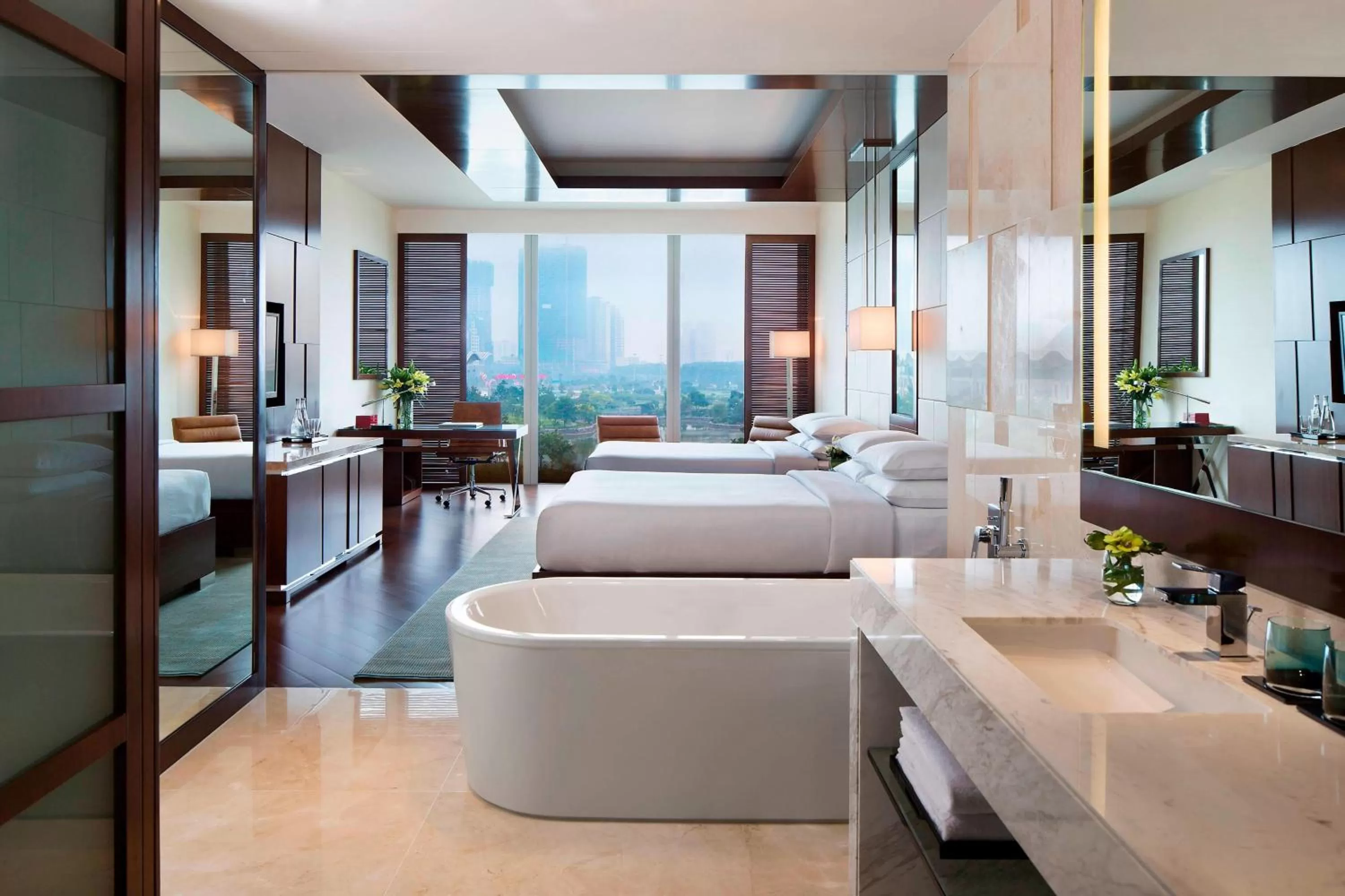 Photo of the whole room, Bed in JW Marriott Hotel Hanoi