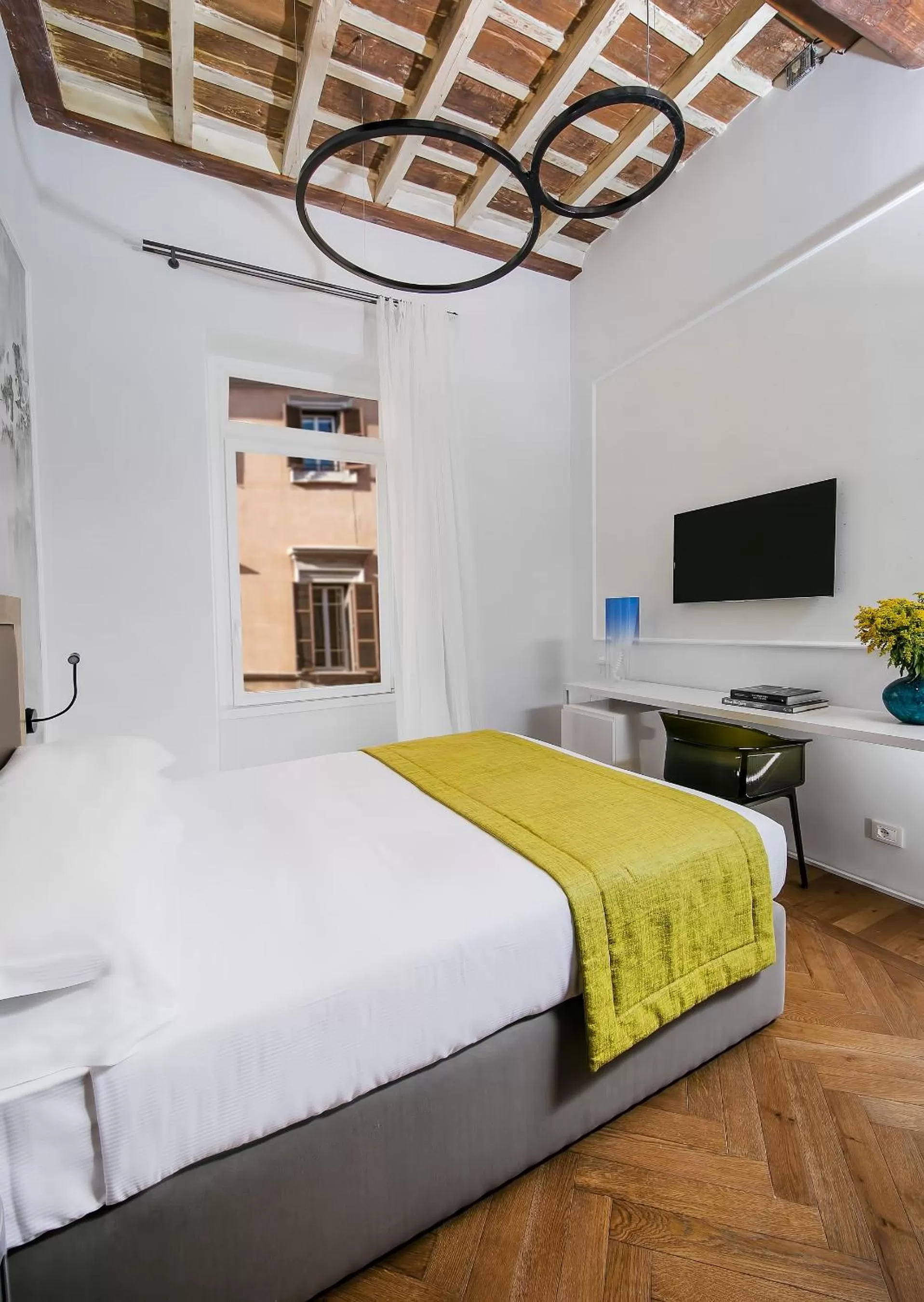 Bed in Boutique Centrale Palace Hotel