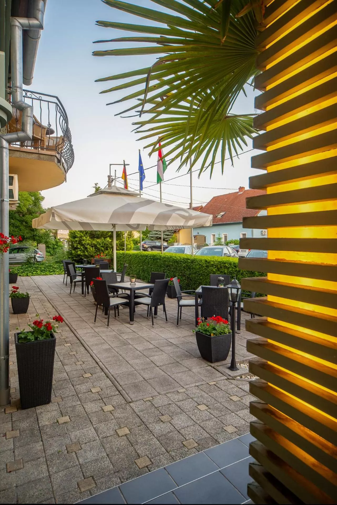 Property building in Wellness Hotel Kager Harkány