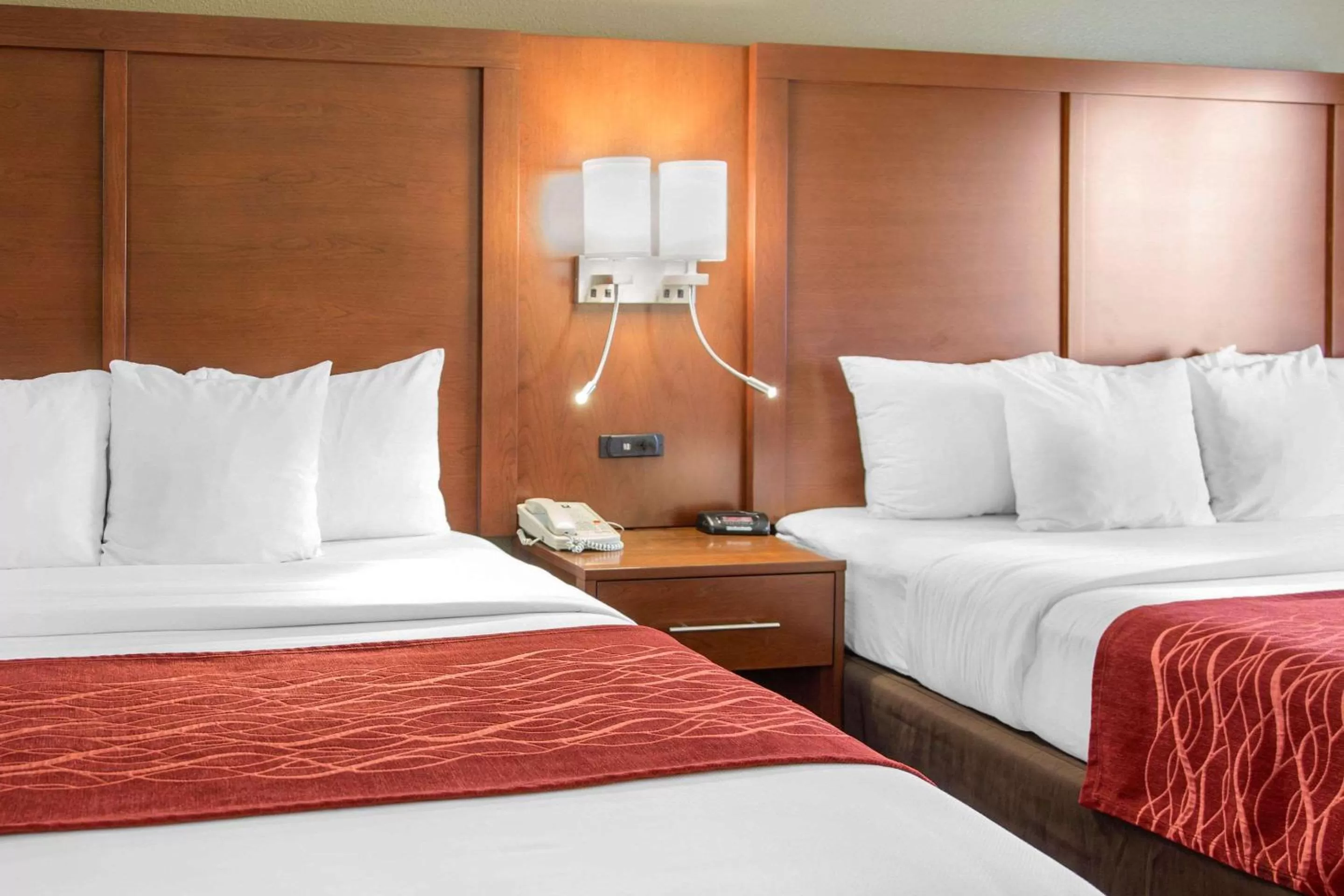 Photo of the whole room, Bed in Comfort Inn & Suites San Francisco Airport North