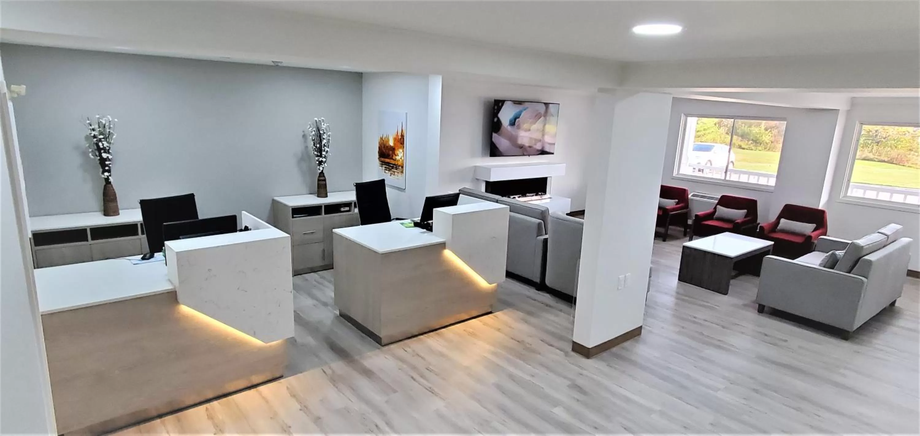 Lobby or reception in Ramada by Wyndham Miramichi New Brunswick