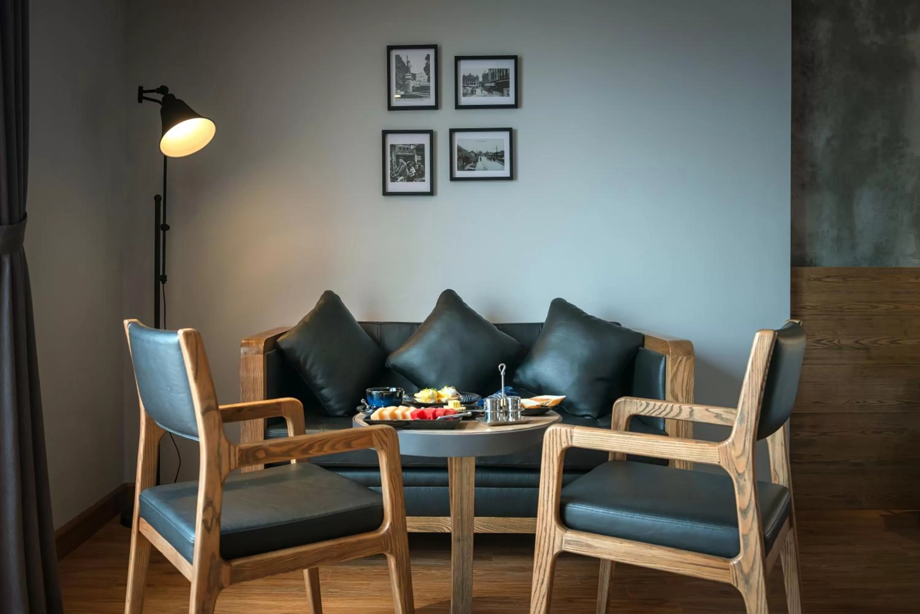 Seating area in Bespoke Trendy Hotel Hanoi