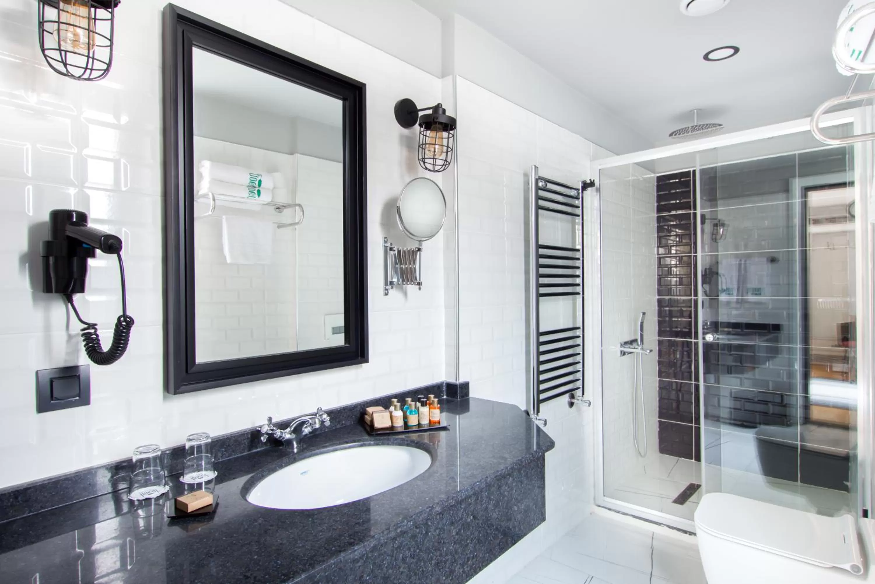 Bathroom in Hotel Poem