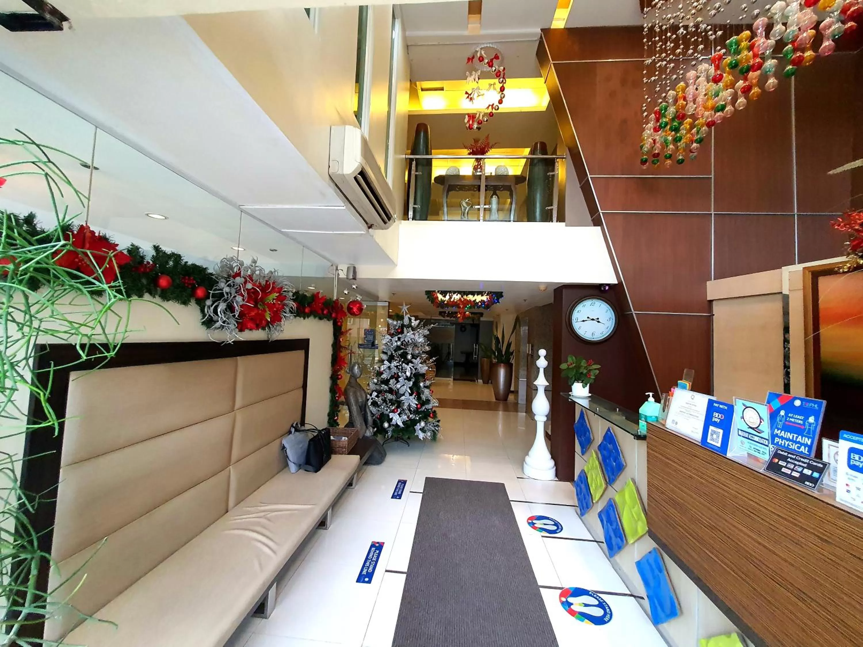Lobby or reception in Festive Hotel Makati