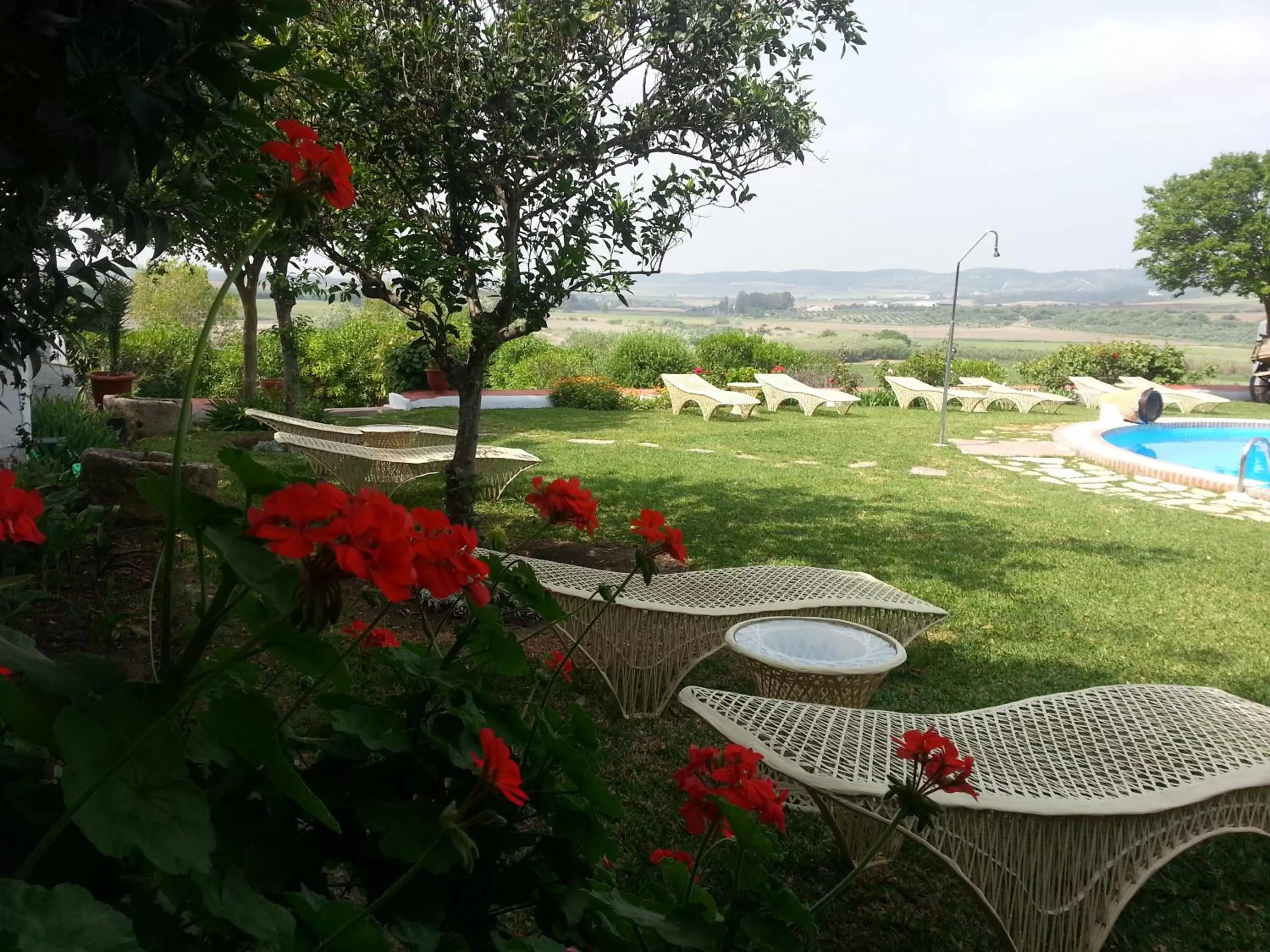 Garden in Hacienda El Santiscal