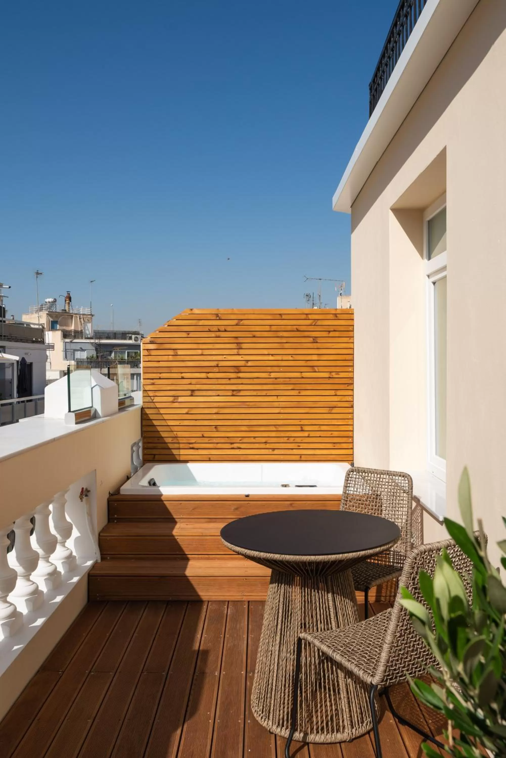 Balcony/Terrace in Praxitelous Luxury Suites