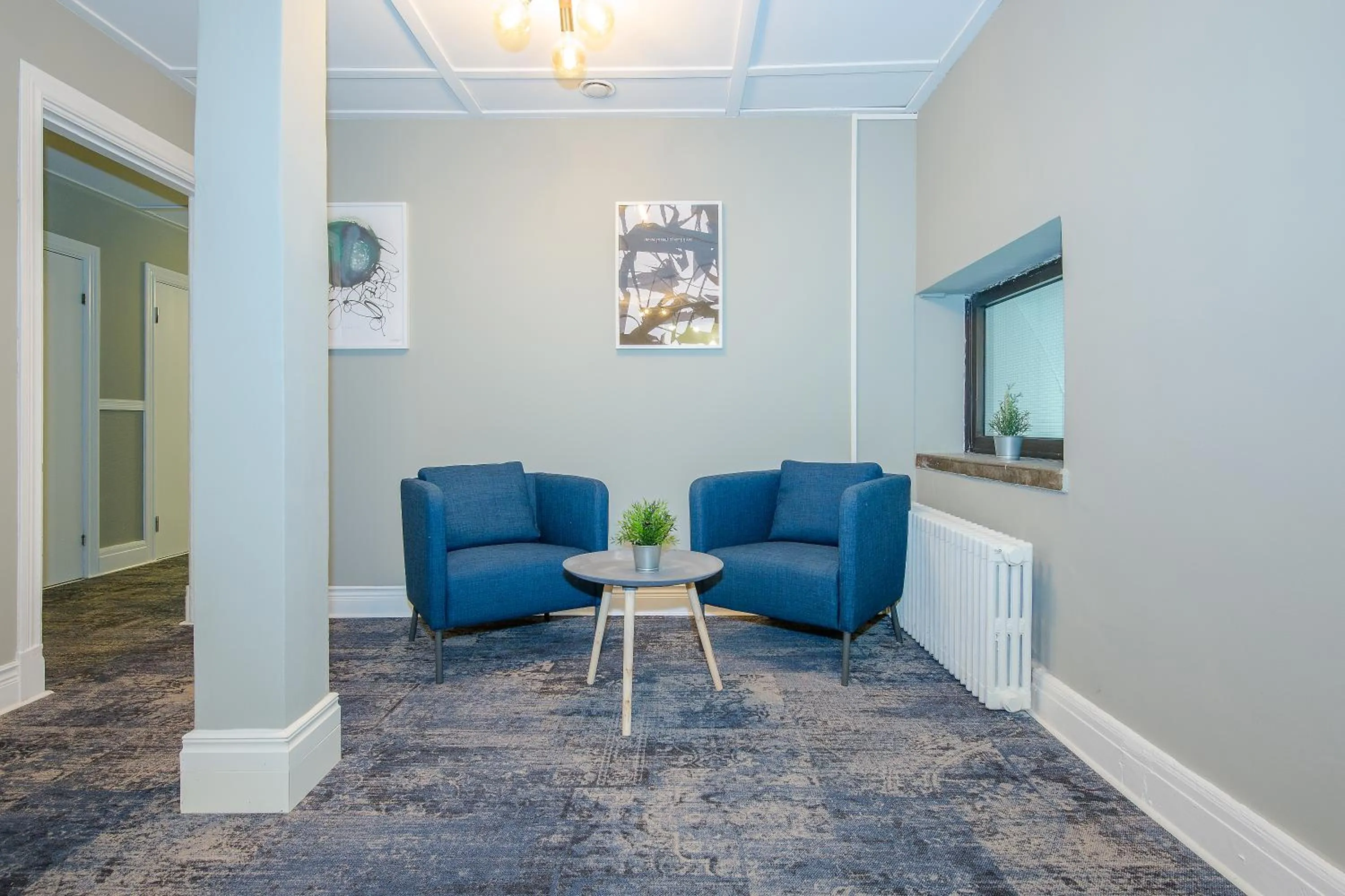 Seating area in City Hotell Avenyn