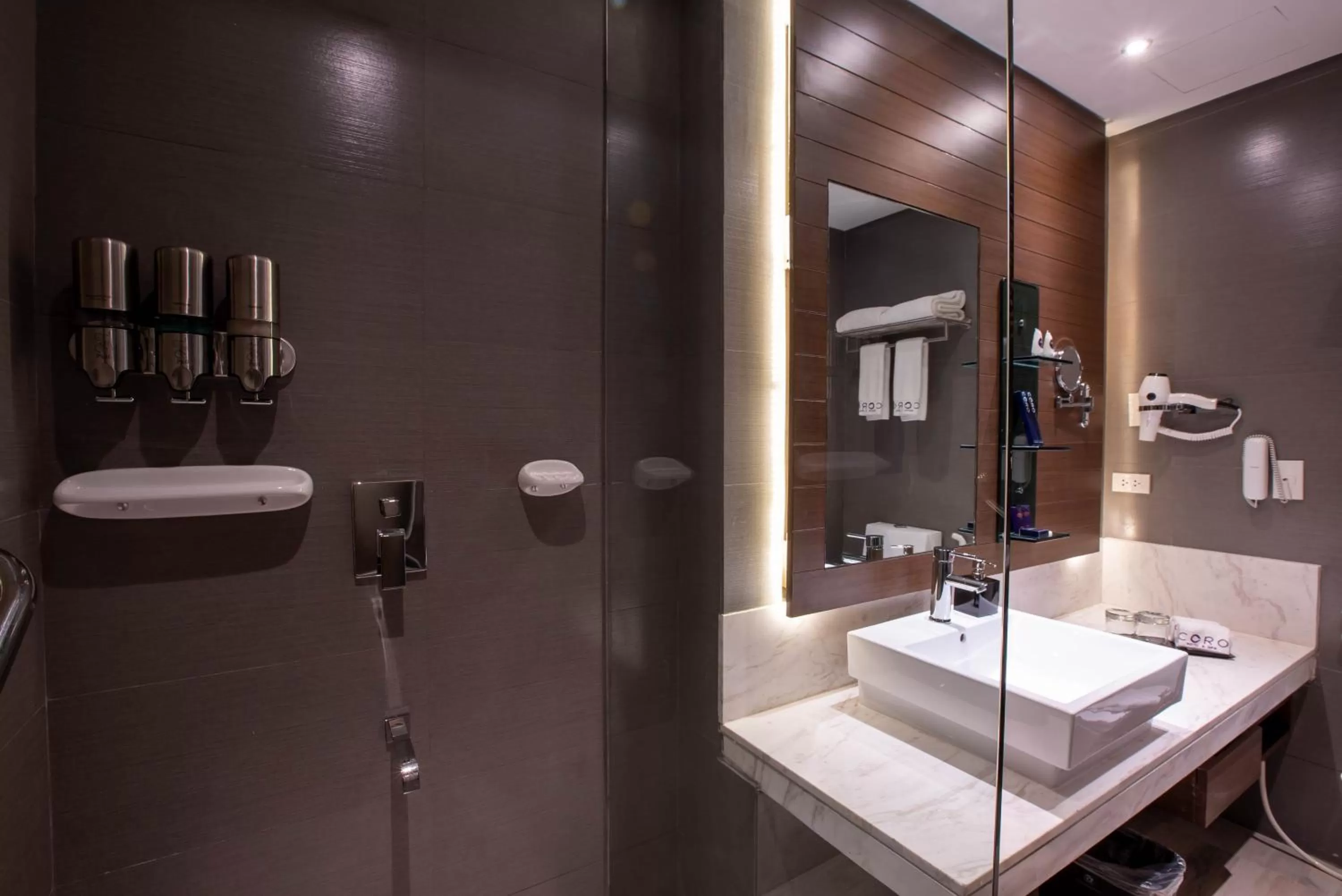 Bathroom in Coro Hotel