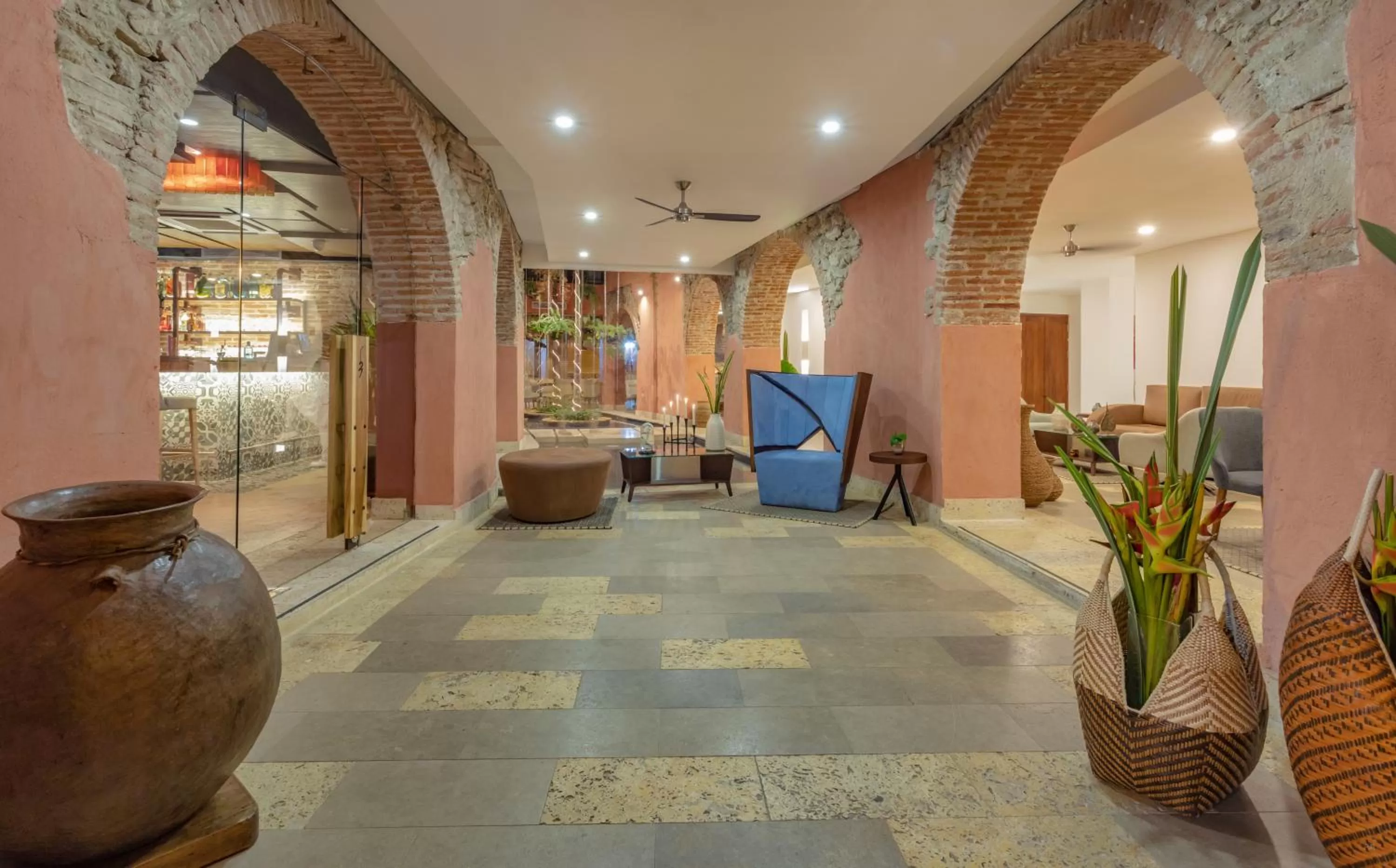 Lobby or reception in Hotel Santa Catalina By OxoHotel
