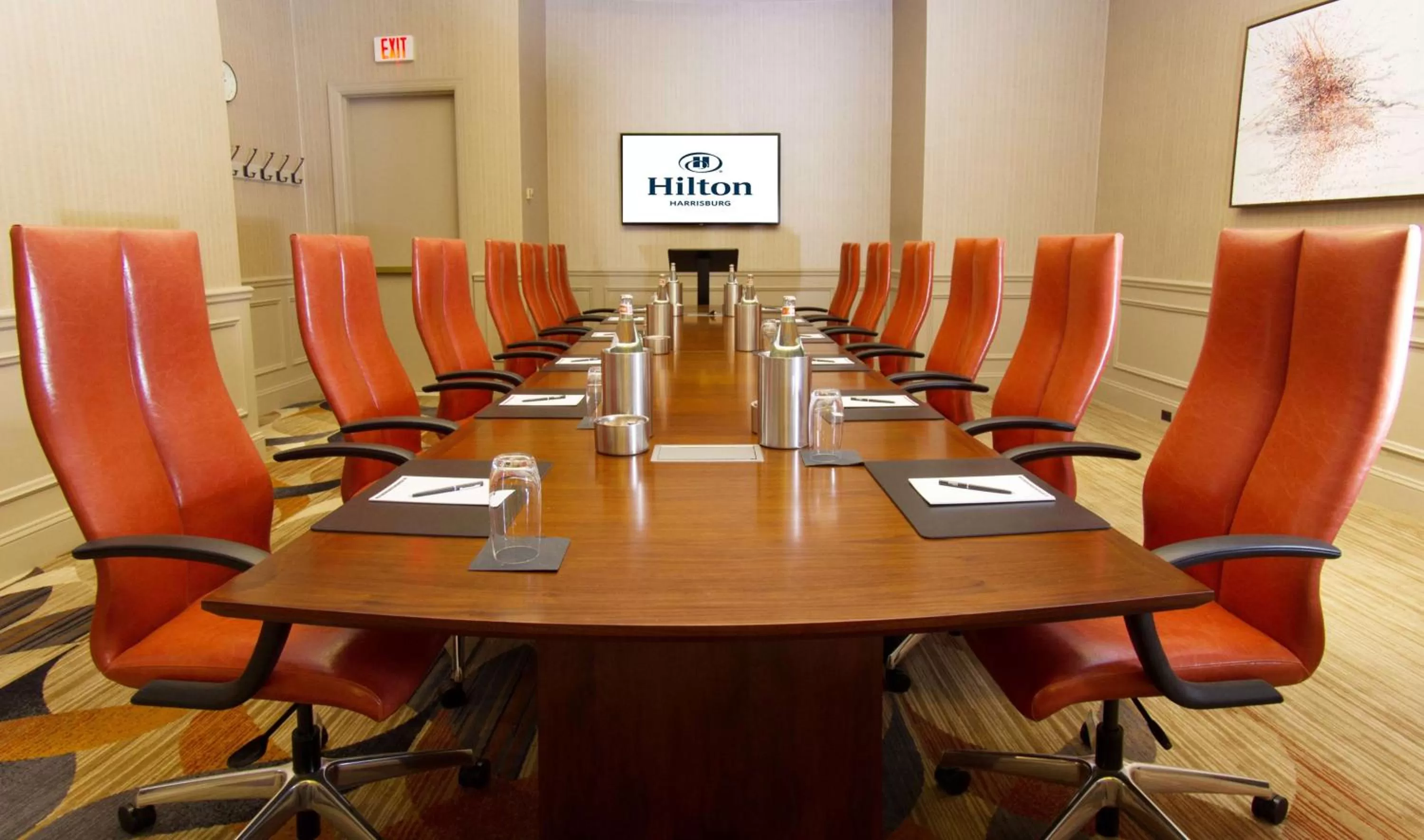 Meeting/conference room in Hilton Harrisburg near Hershey Park