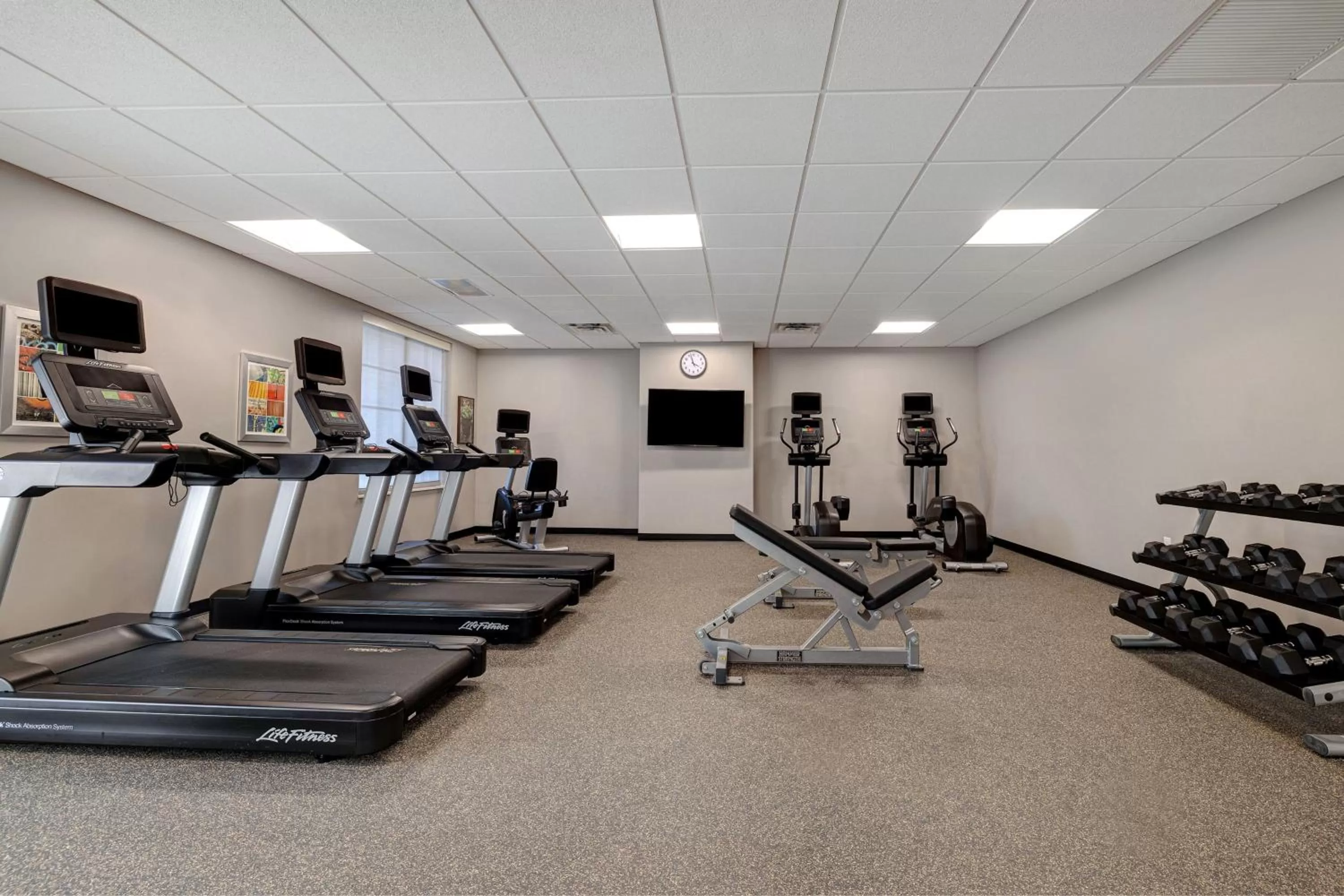 Fitness centre/facilities in TownePlace Suites by Marriott San Luis Obispo