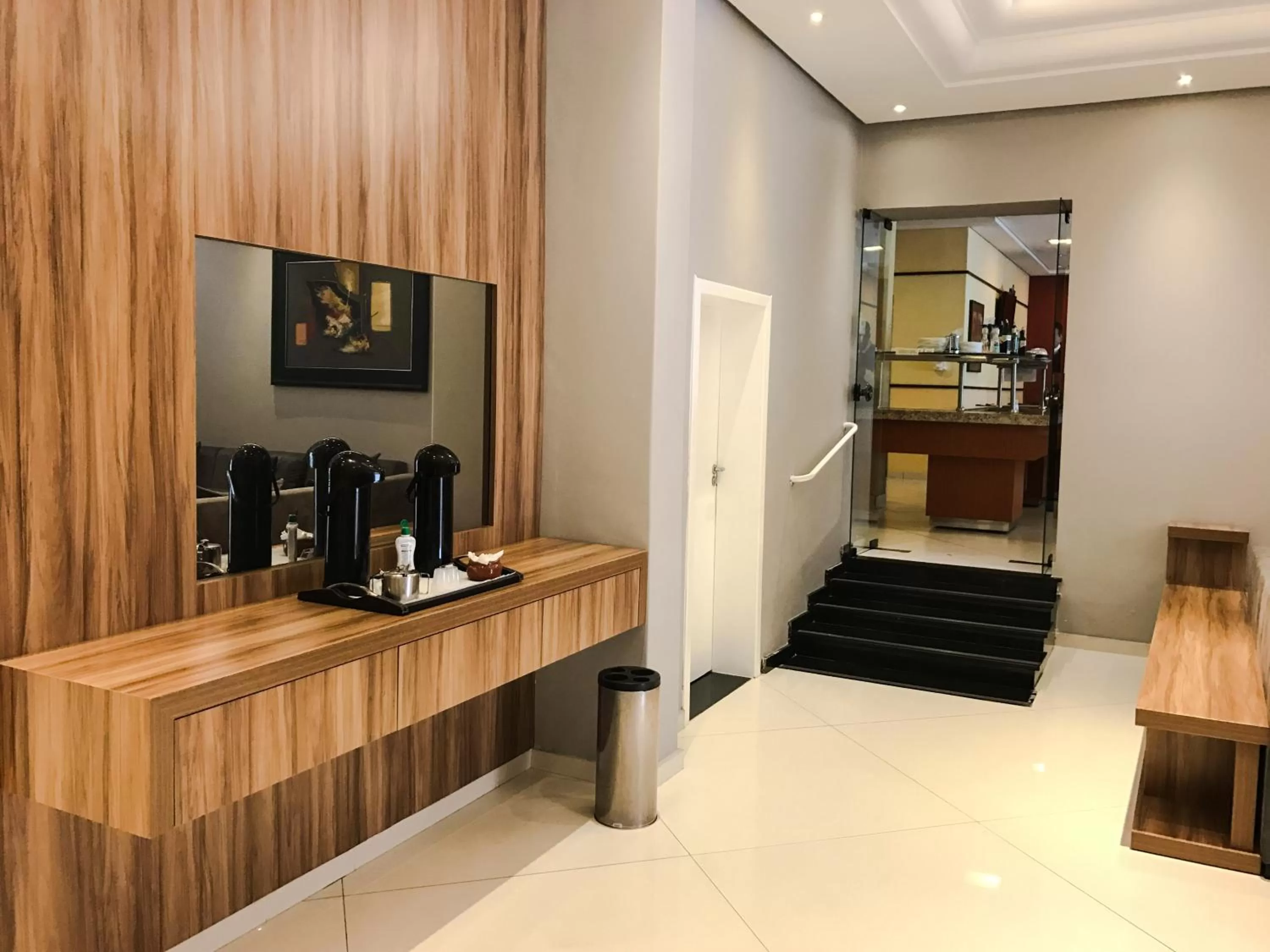 Lobby or reception in Rede Andrade Mercado Hotel