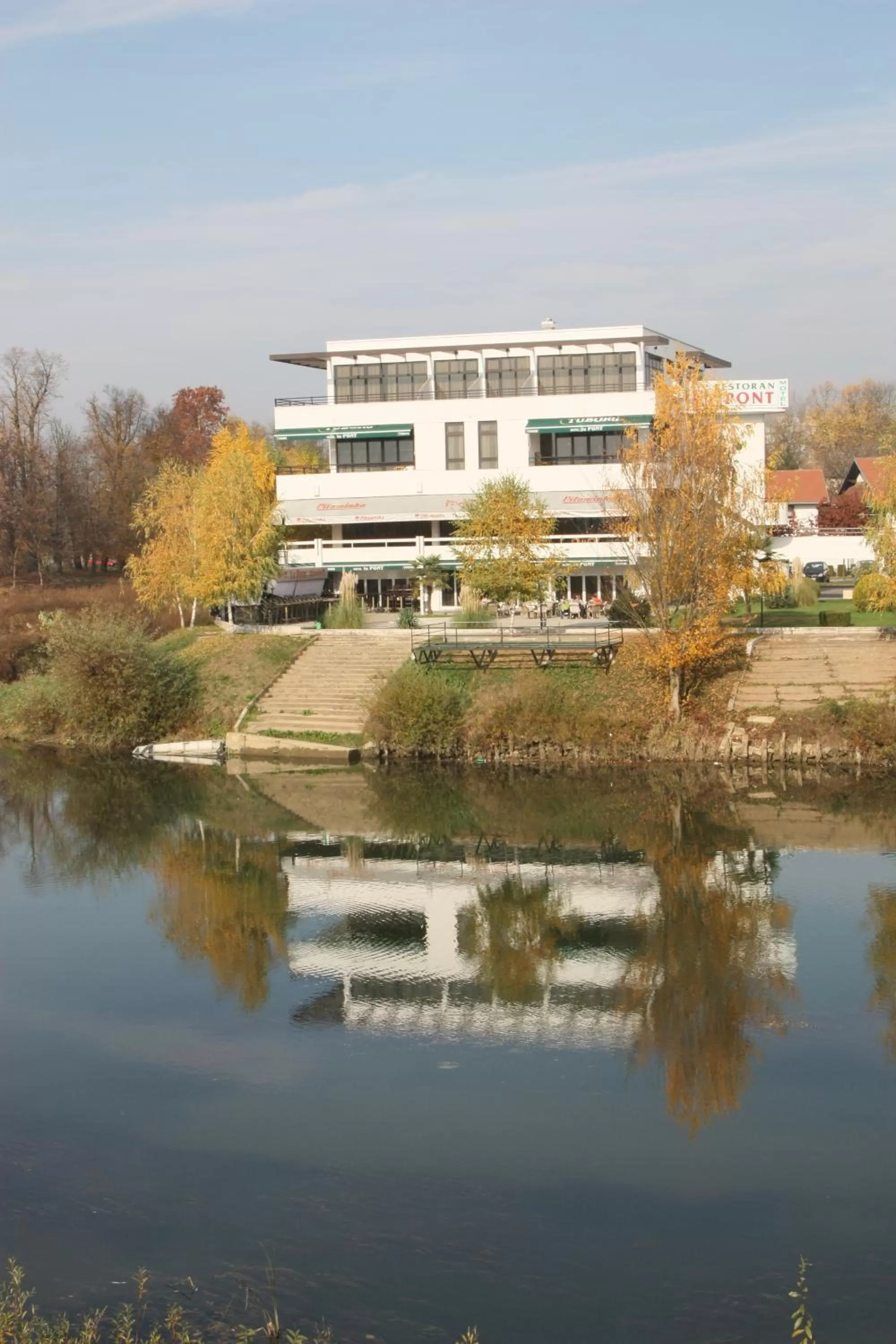 Off site in Hotel Le Pont