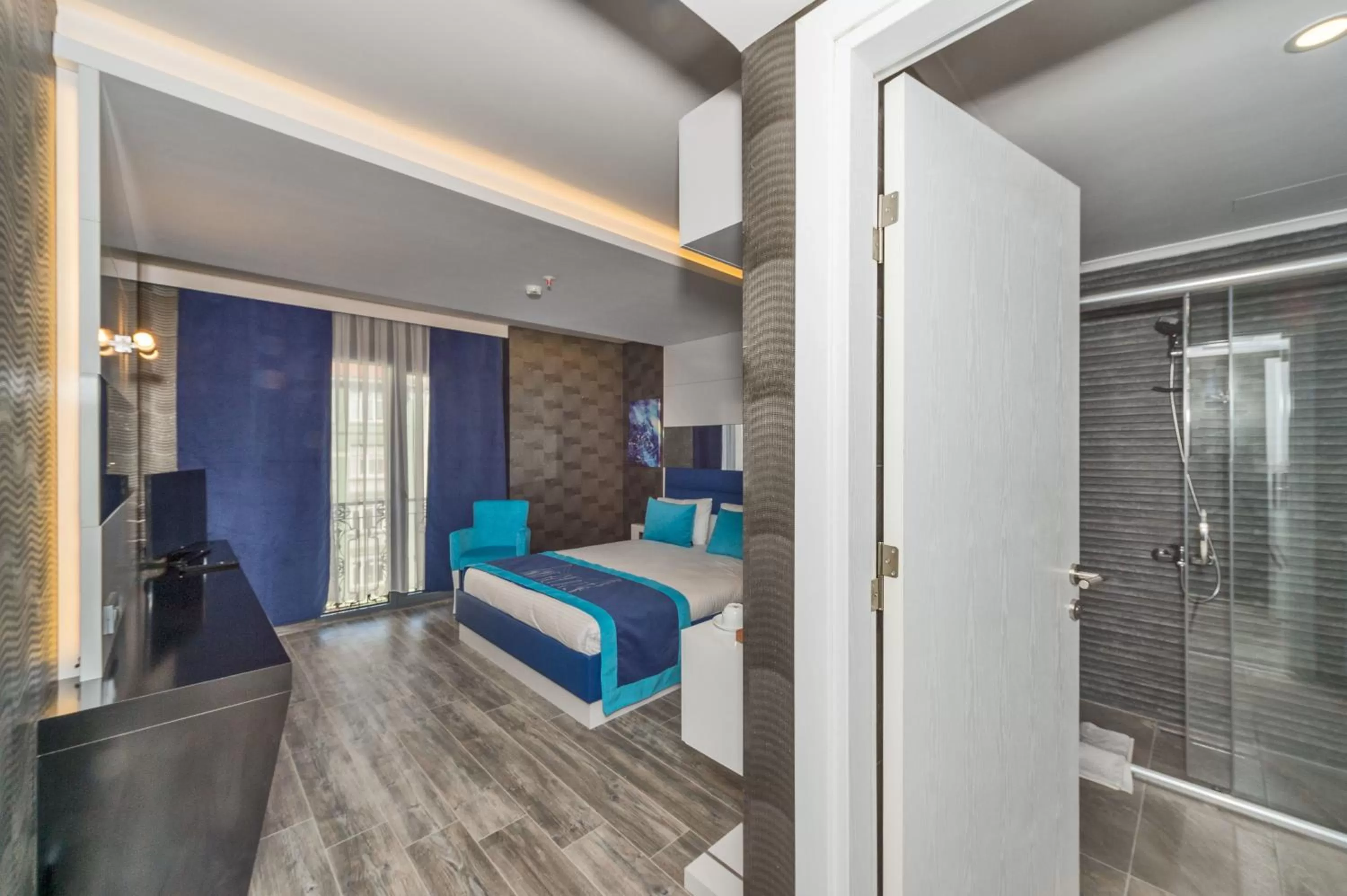 Decorative detail, Bed in Inntel Hotel Istanbul