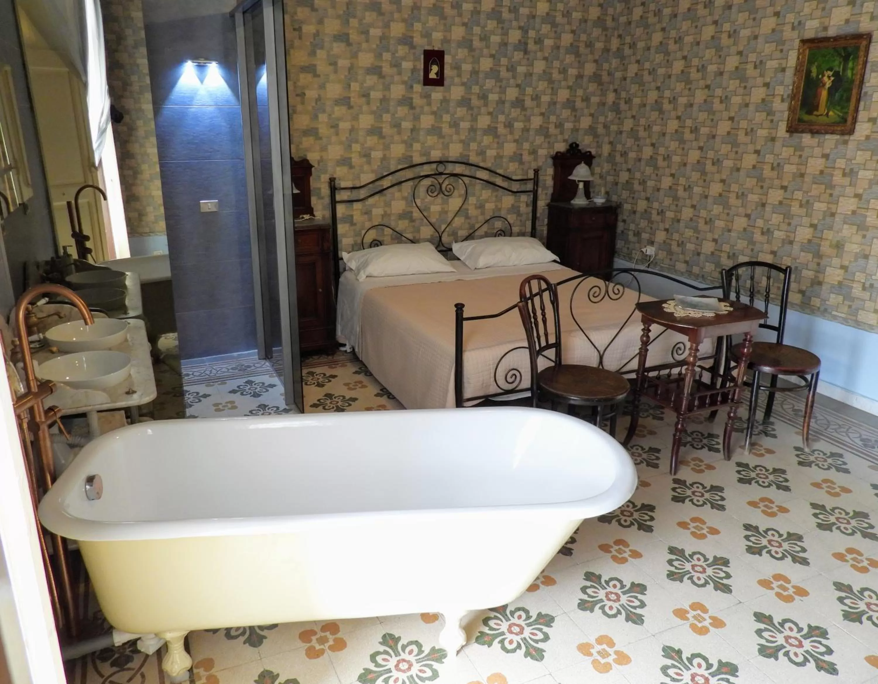 Bed in Villa Genny