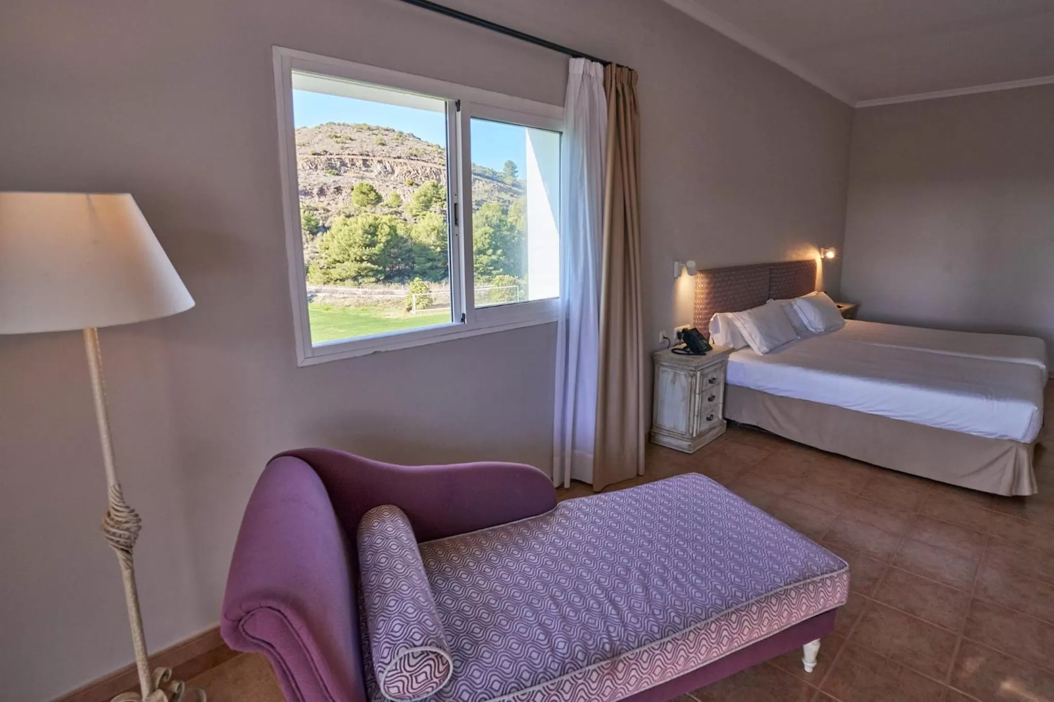 Mountain view, Bed in Alhaurin Golf Hotel