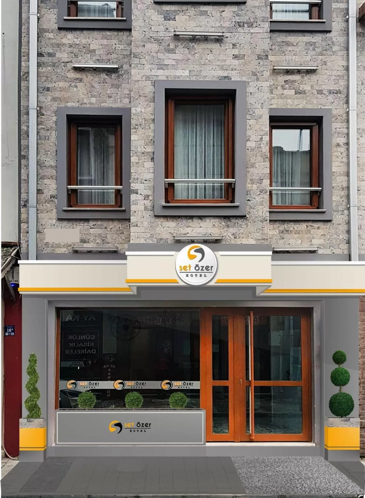 Facade/entrance in Set Özer Hotel
