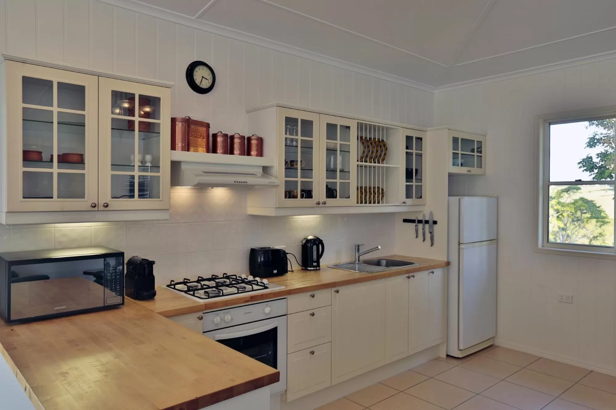 Kitchen or kitchenette in "Seasons of Maleny B&B"
