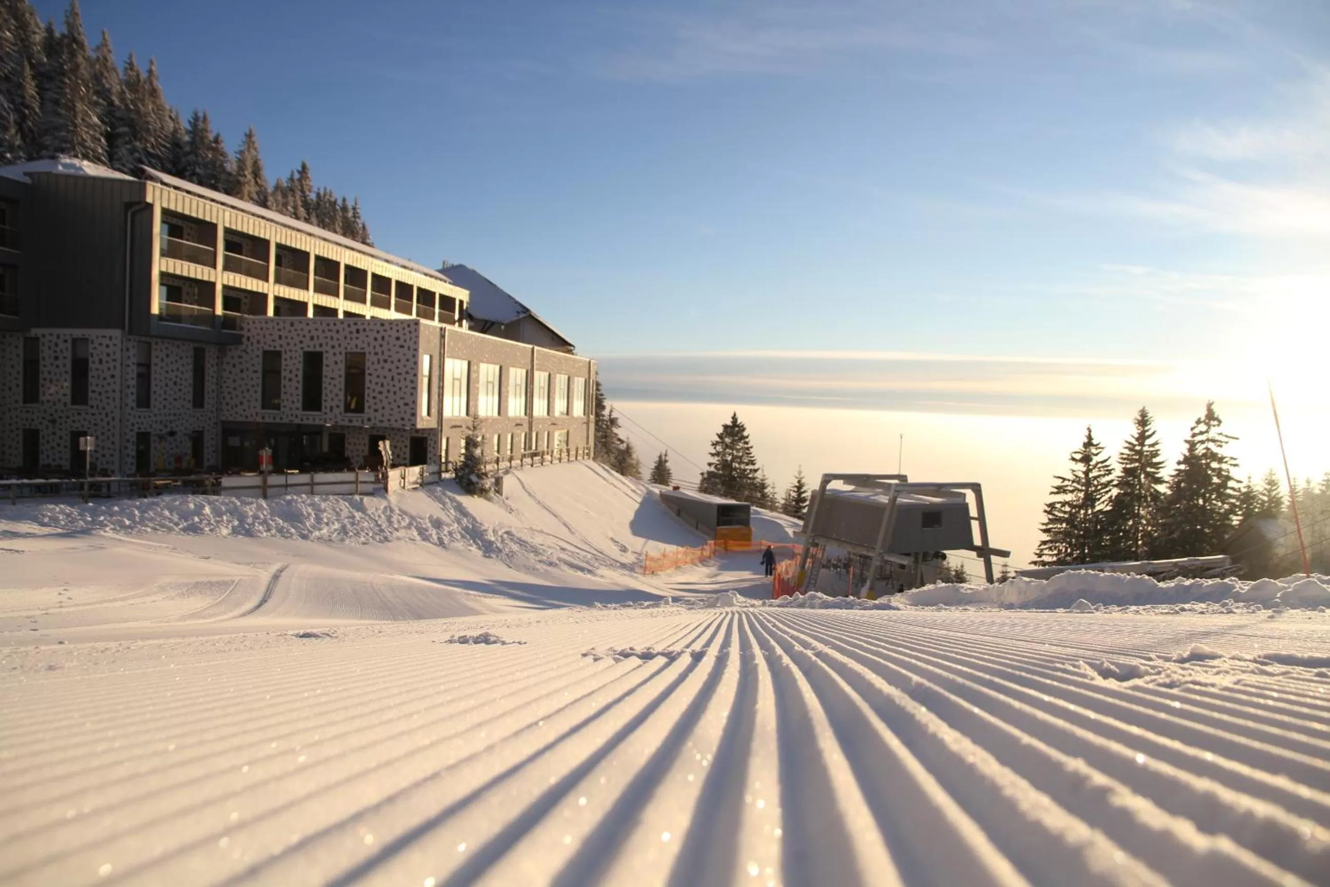 Property building in Wellness Hotel Montis