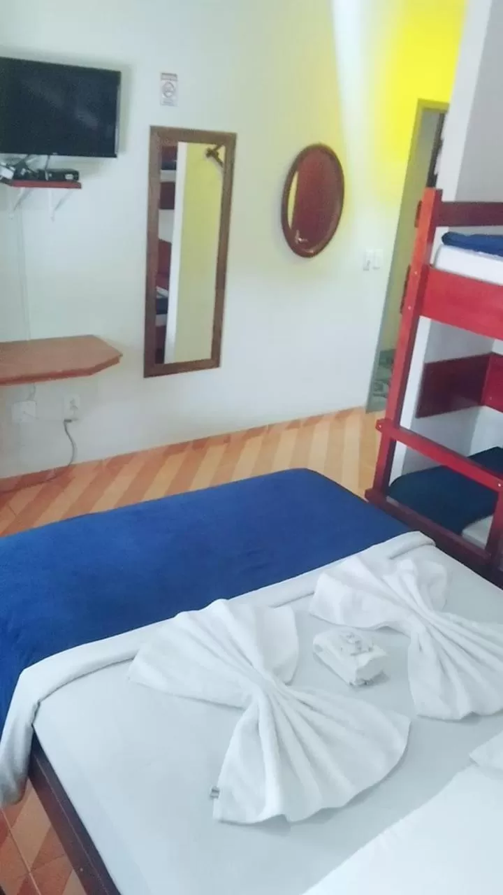 Bed in Pousada Do Suiá