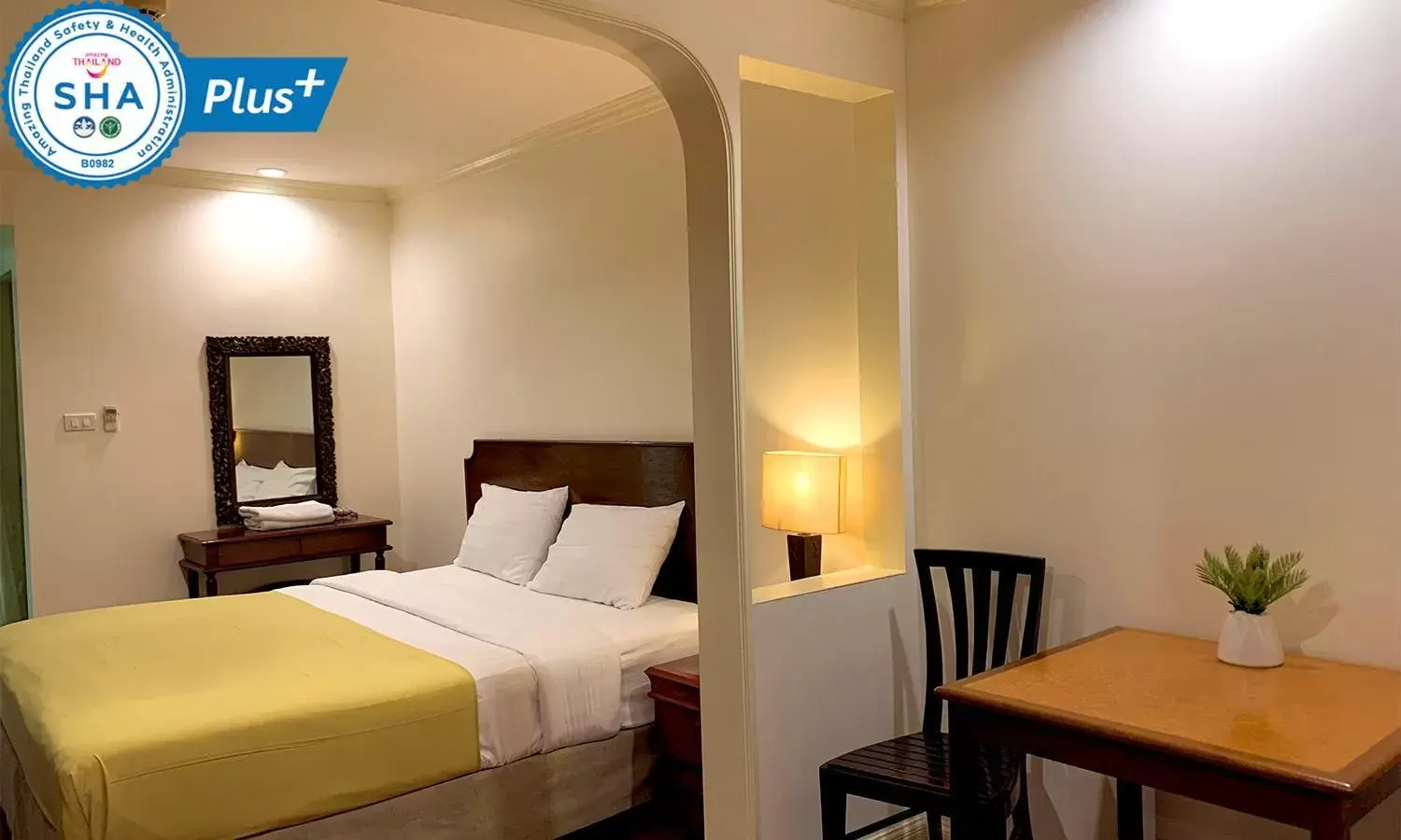 Studio Double or Twin Room in The Victory Residences Bangkok Studio Double or Twin Room in The Victory Residences Bangkok