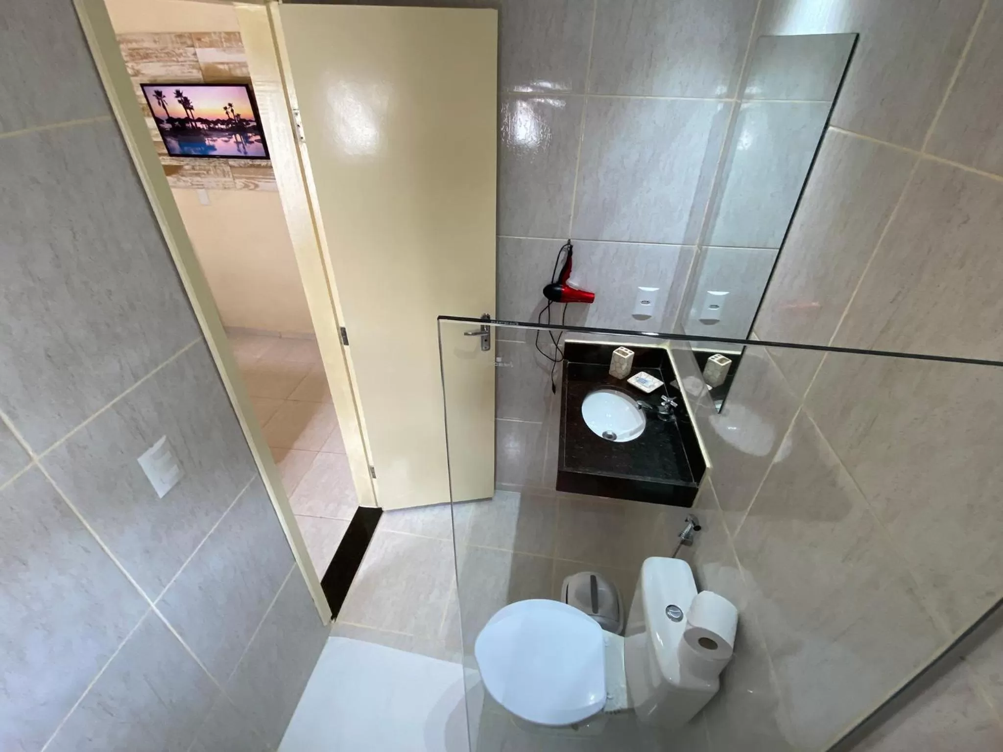 Bathroom in Refúgio Pousada Fortaleza