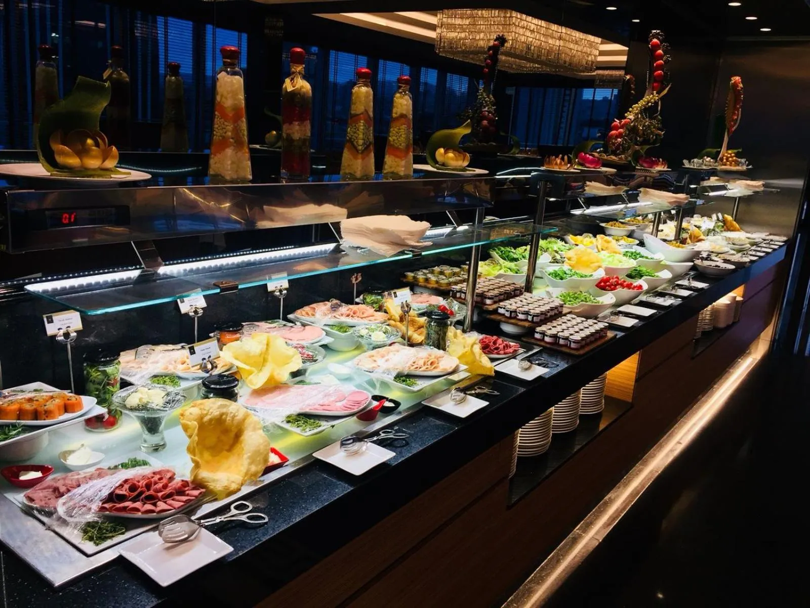 Buffet breakfast in Latanya Hotel Ankara