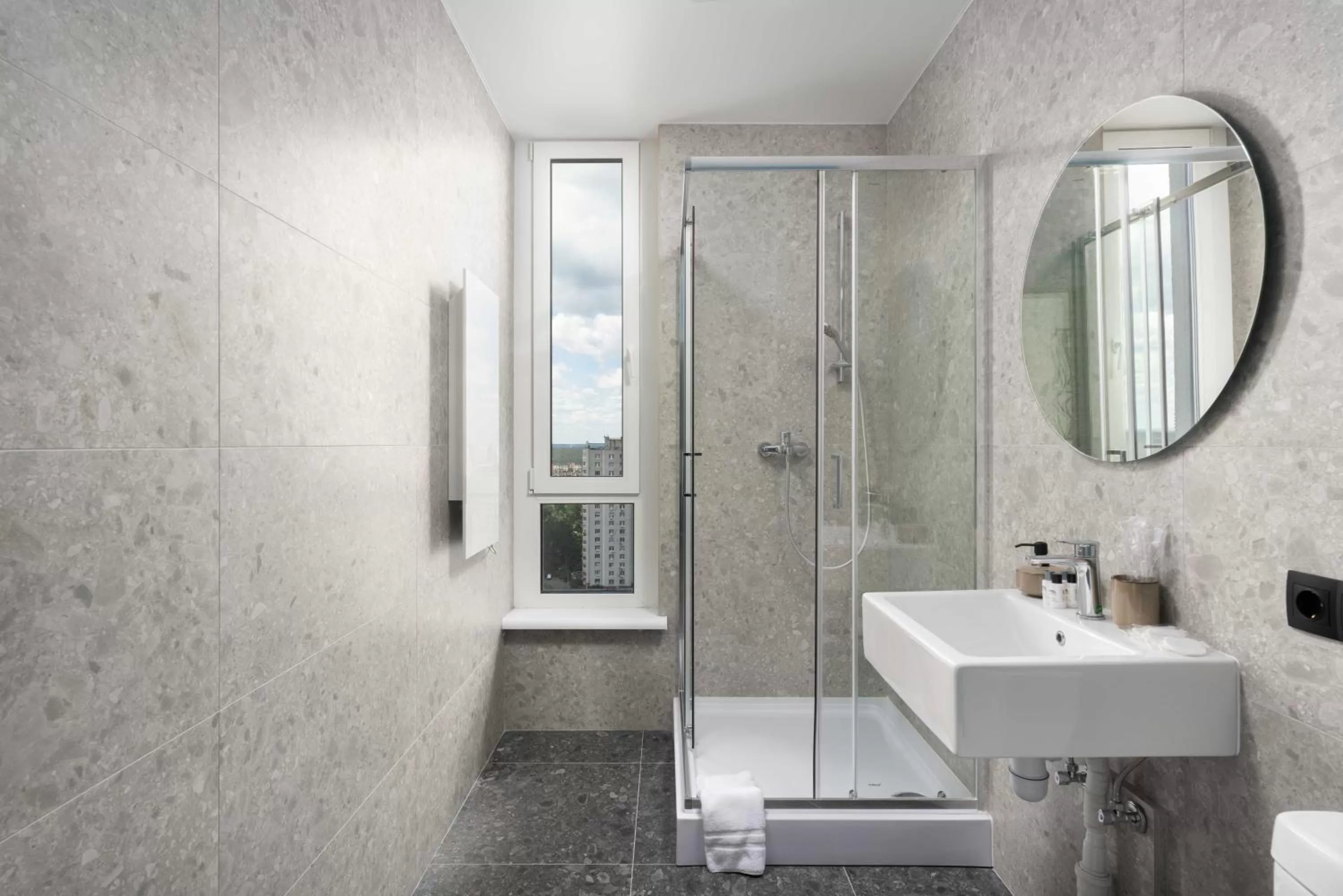 Shower in BE THE ONE Hotel