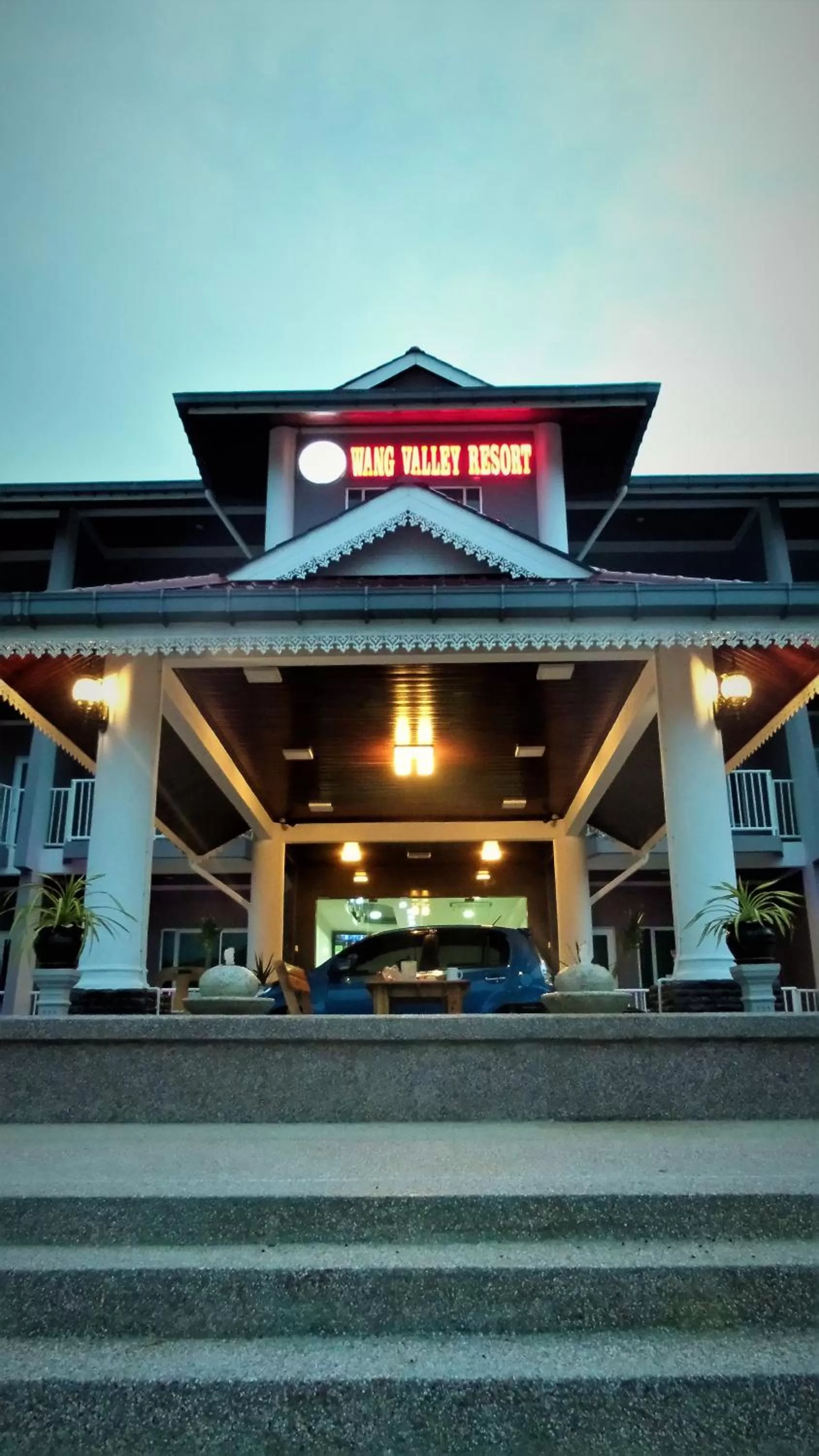 Facade/entrance in Wang Valley Resort
