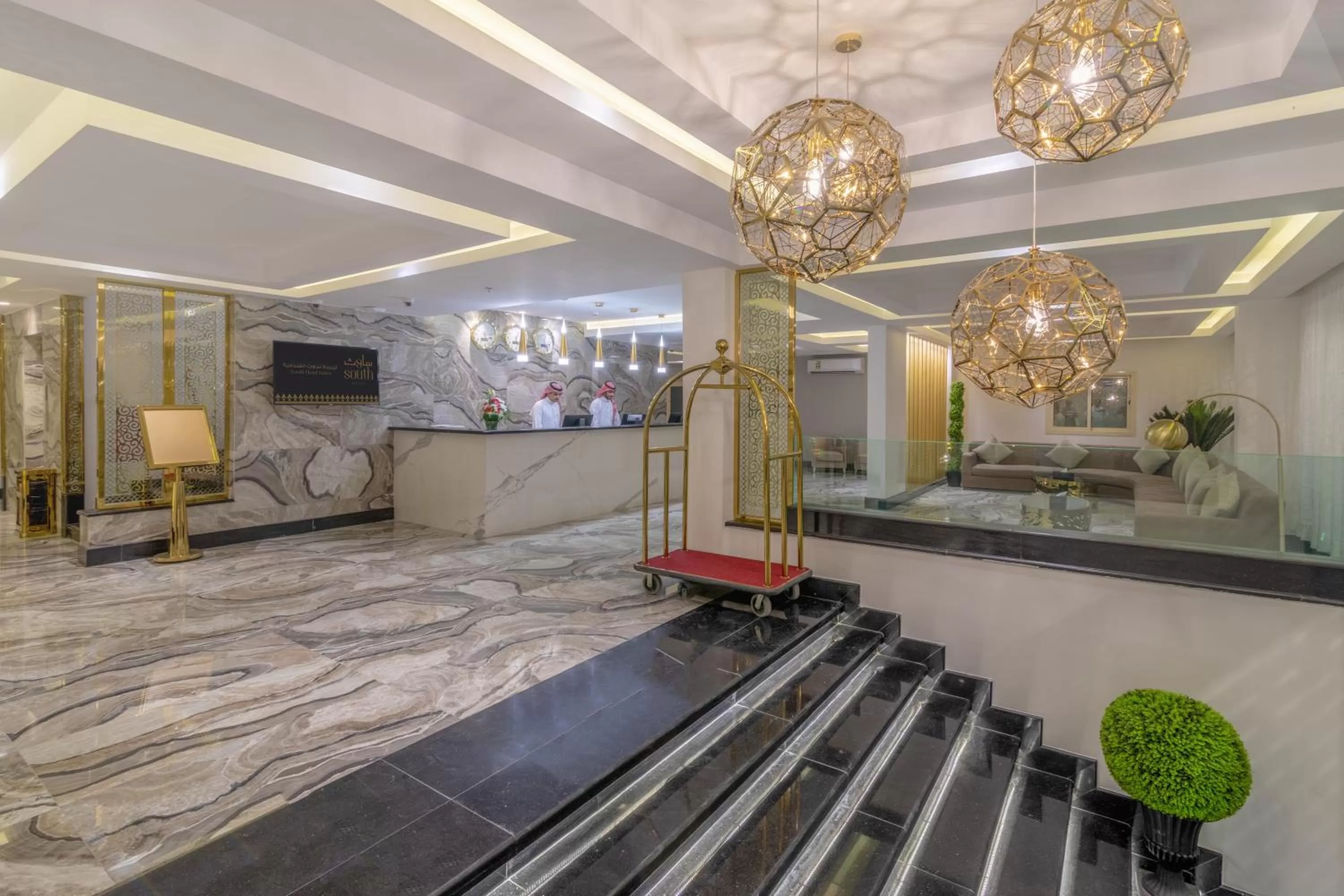 Property building in South Hotel Suites